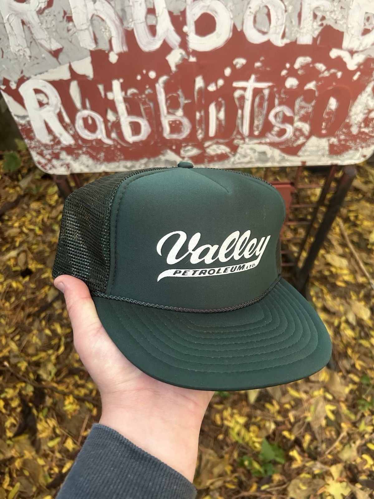 Vintage Vtg trucker hat valley petroleum Michigan spell out script Size ONE SIZE - 1 Thumbnail