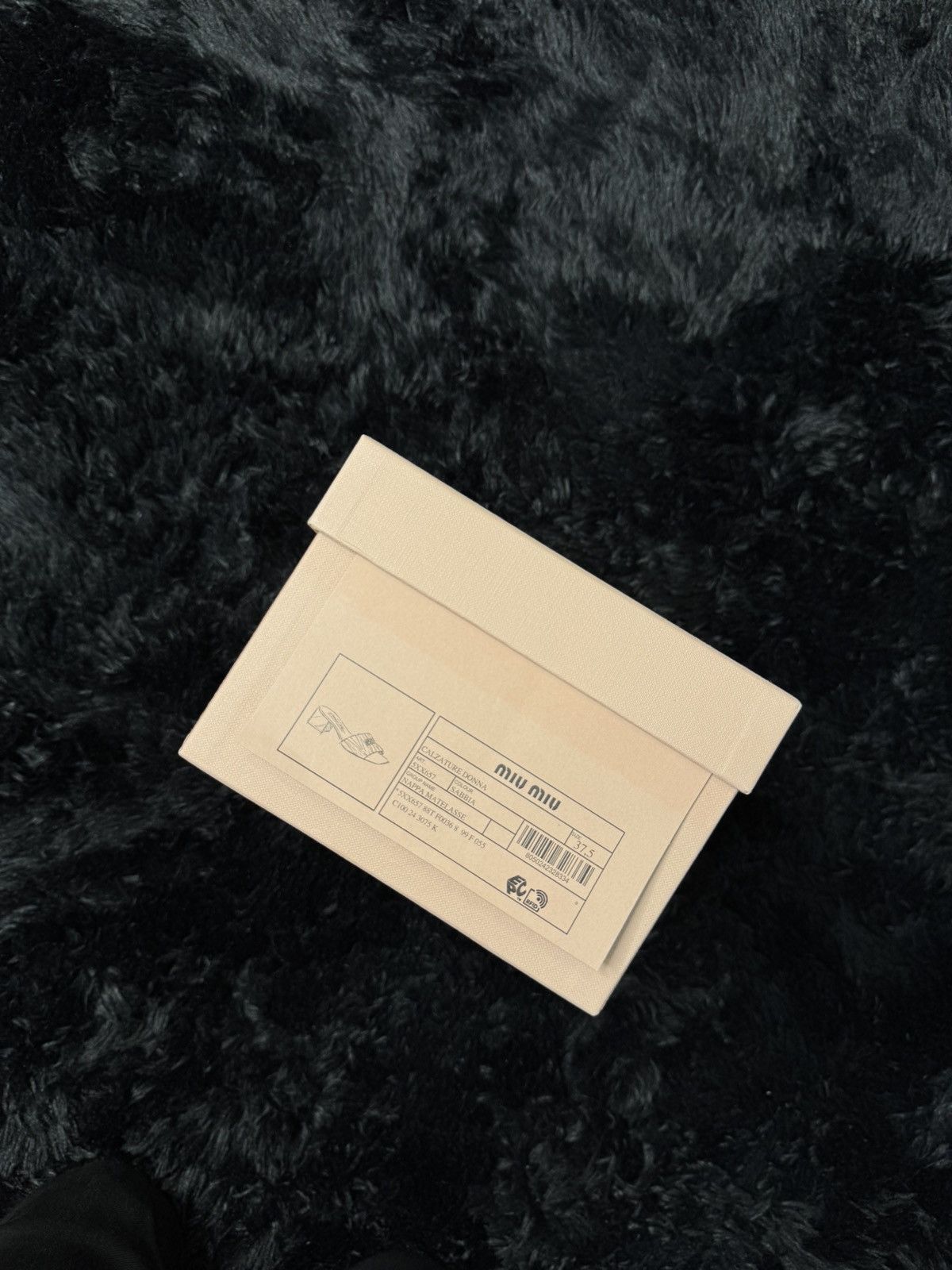 Miu Miu Miu Miu Nappa Matelassé Sandals Size US 7.5 / IT 37.5 - 8 Thumbnail