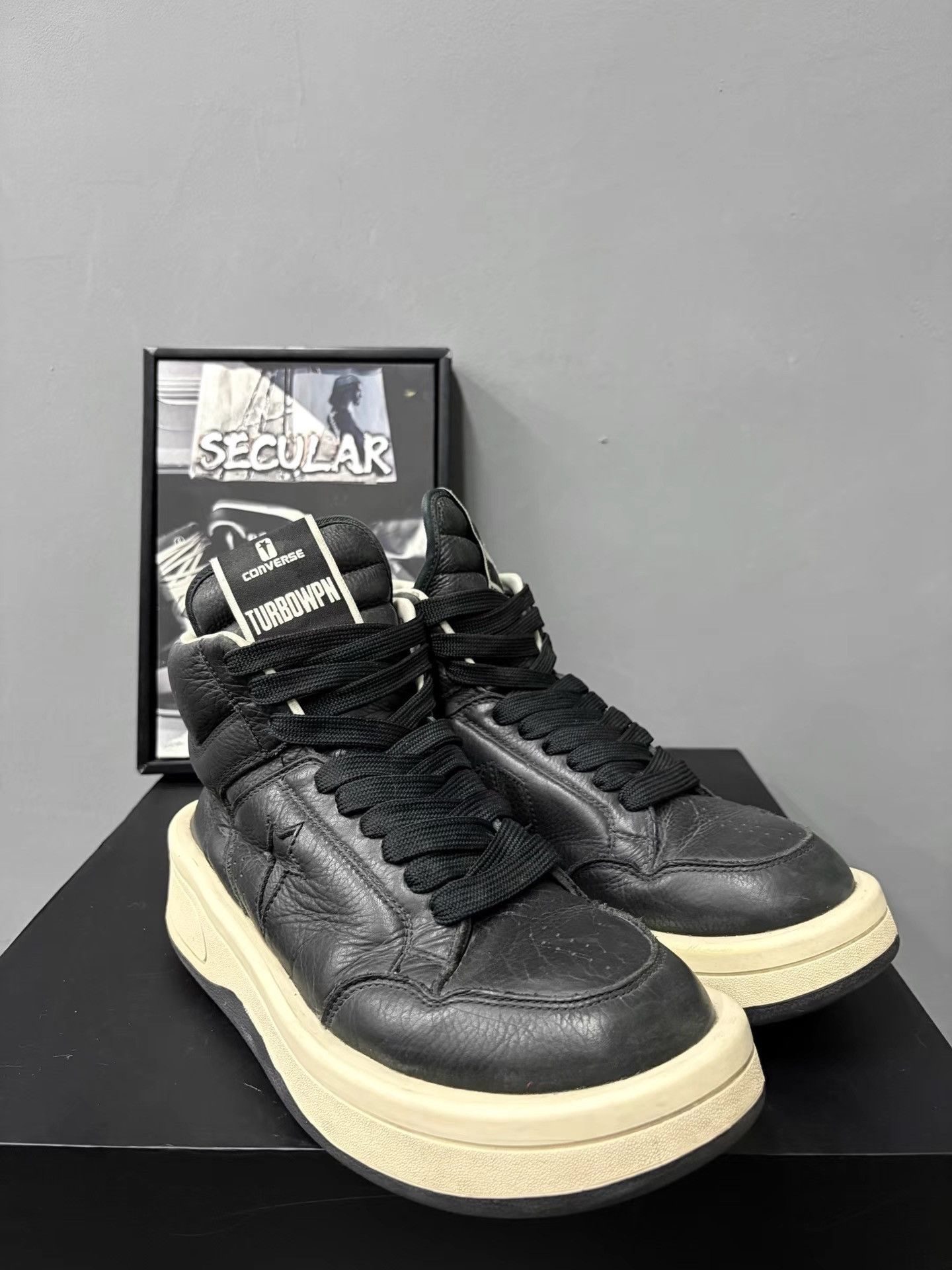 Rick Owens Rick Owens Converse TURBOWPN Collaboration K34 Size US 7.5 / EU 40-41 - 3 Thumbnail