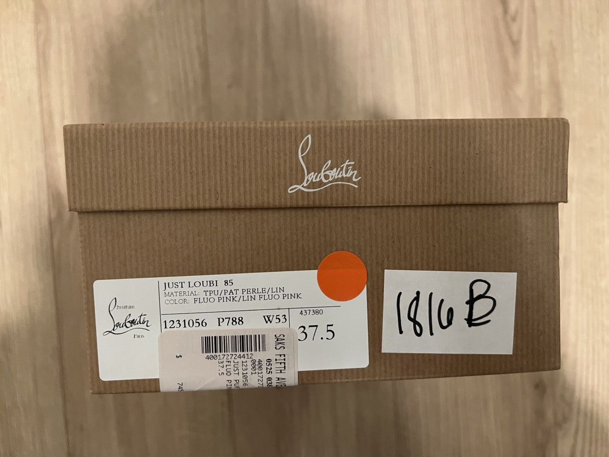 Christian Louboutin Christian Louboutin JUST LOUBI 85 Size US 7.5 / IT 37.5 - 2 Thumbnail