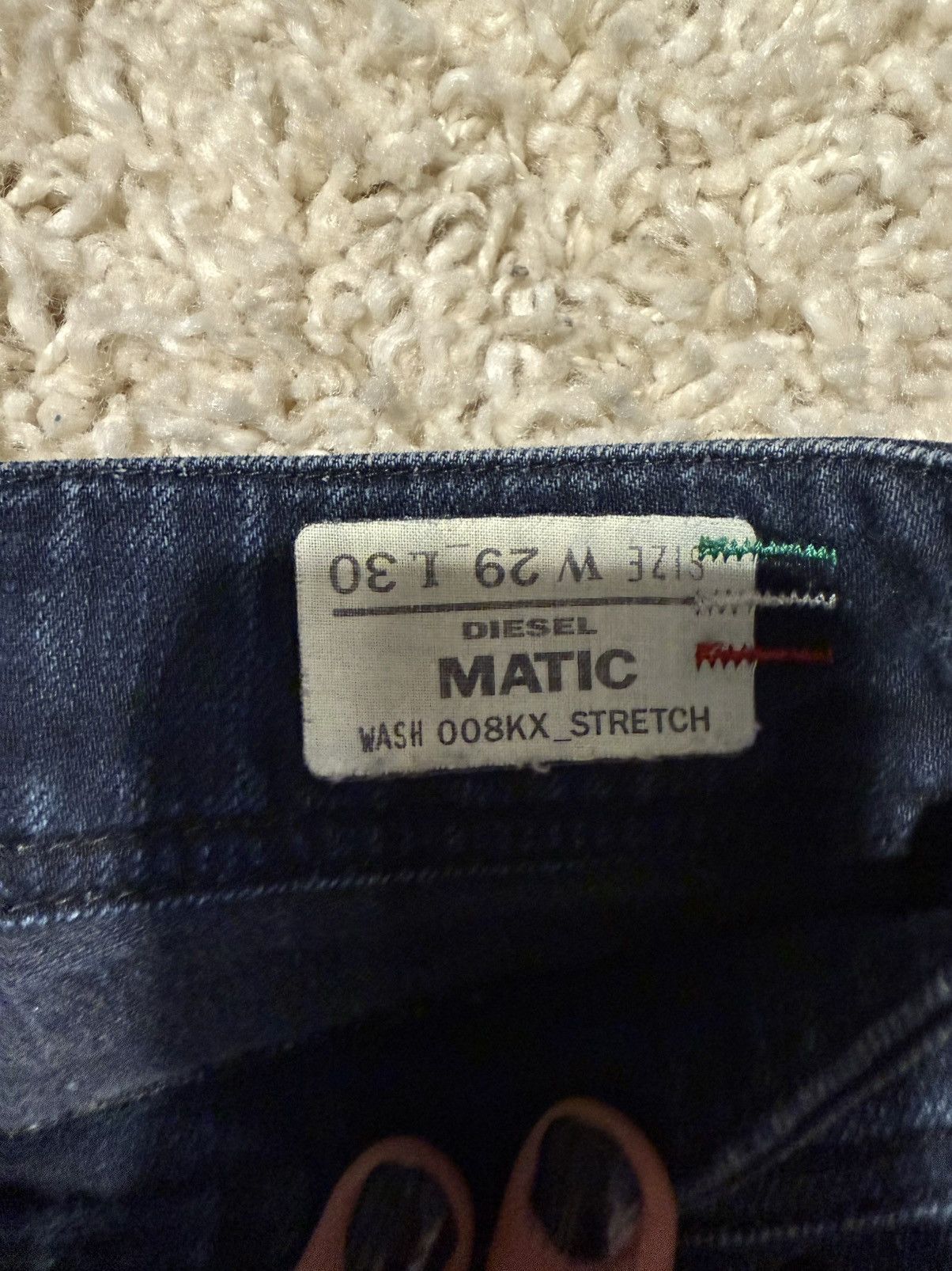 Diesel Diesel Matic Jeans Size US 29 - 2 Thumbnail