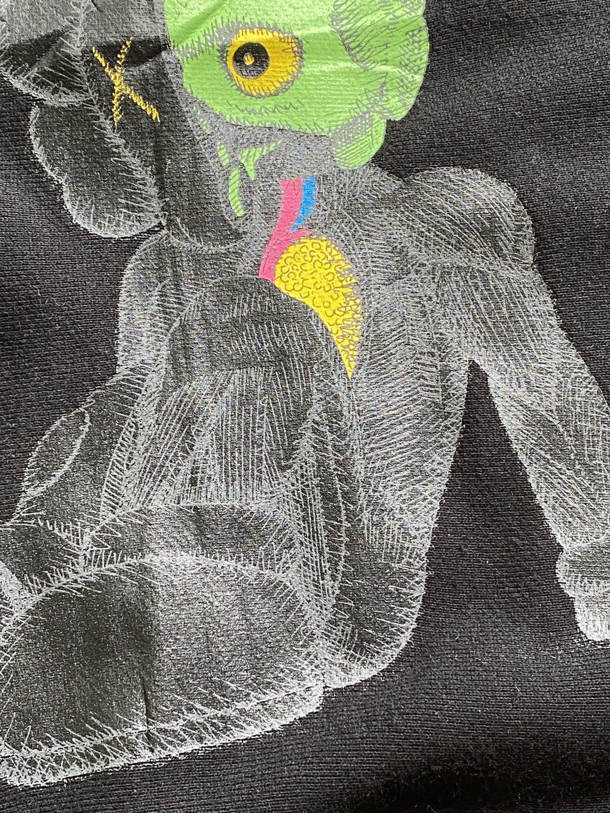 Kaws × Medicom Toy × Original Fake S/S 2013 - Kaws X Medicom - OriginaFake Kaws Print Hoodie Size US S / EU 44-46 / 1 - 20 Thumbnail