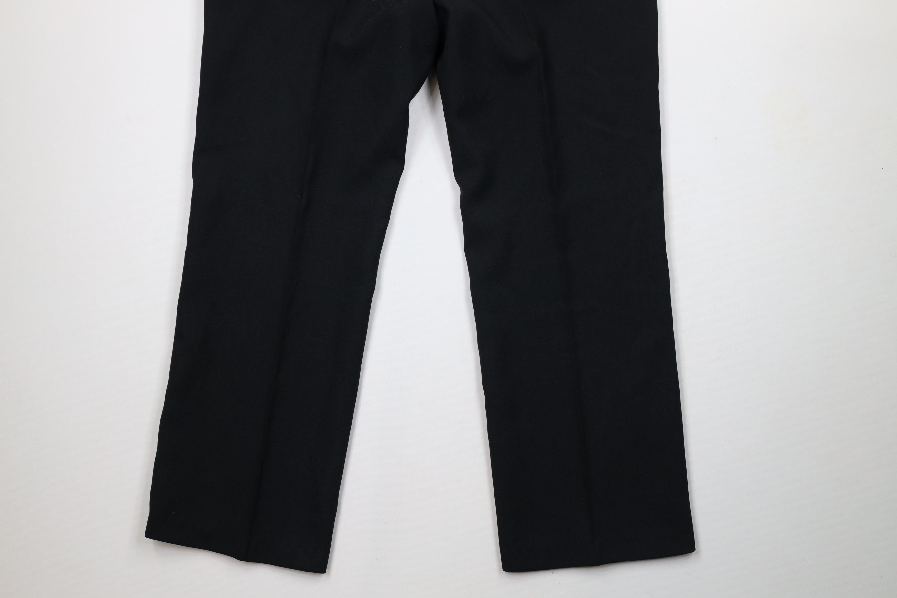 Vintage Vintage 70s Streetwear Bell Bottoms Chino Pants Black USA Size US 38 / EU 54 - 12 Thumbnail