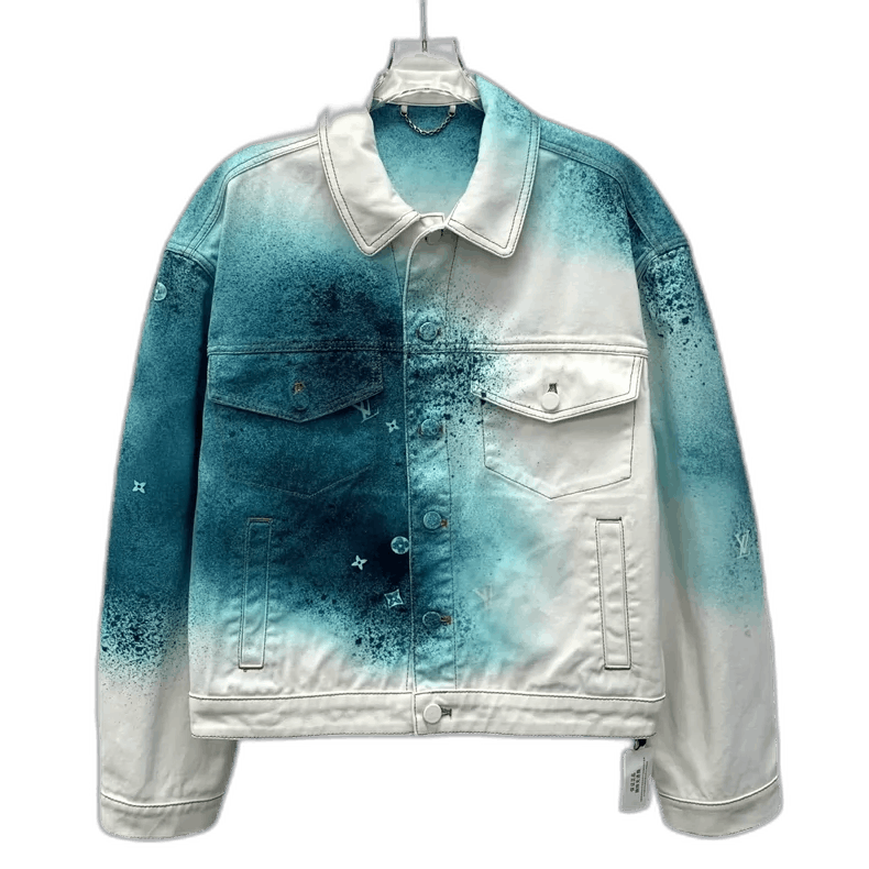 Louis Vuitton Louis Vuitton Colorful Logo Denim Jacket -2505 Size M / US 6-8 / IT 42-44 - 1 Thumbnail
