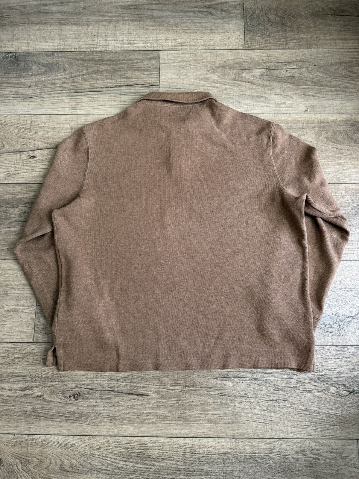 Polo Ralph Lauren Vintage 90’s Polo Ralph Lauren Sweater Brown Quarter zip XL Size US XL / EU 56 / 4 - 2 Thumbnail