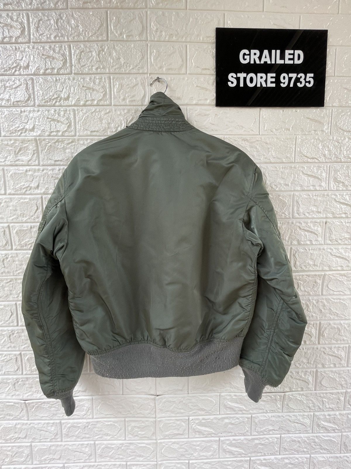 Alpha Industries Vintage Alpha Industries Bomber Jacket Size US L / EU 52-54 / 3 - 2 Thumbnail