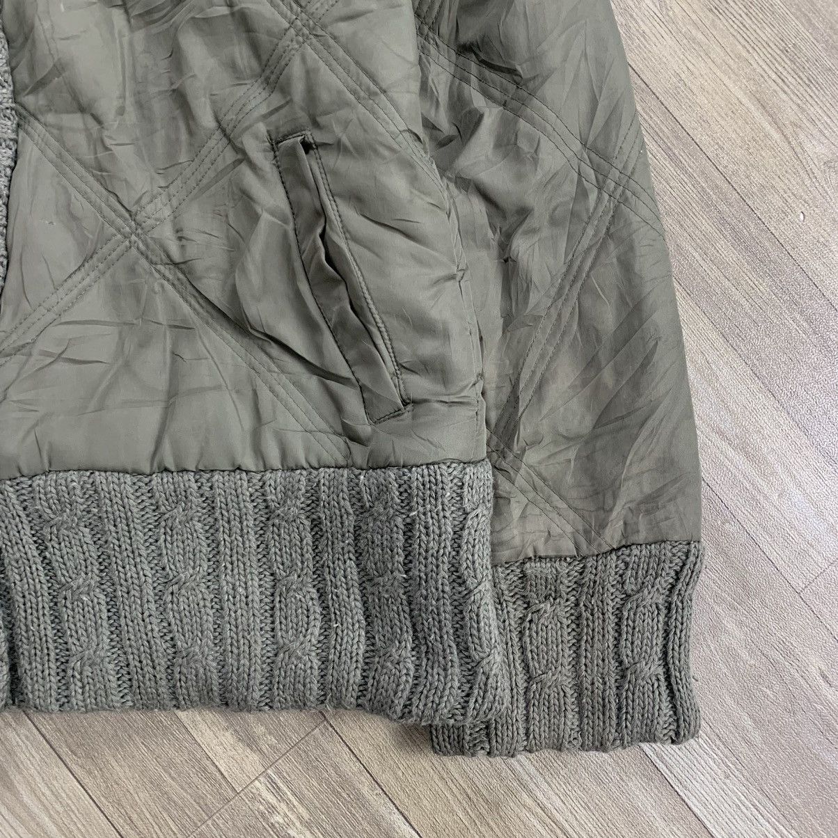 If Six Was Nine 2000’s JKG Puffer Fur Army Green LGB GOA Style Jacket Size US L / EU 52-54 / 3 - 8 Thumbnail