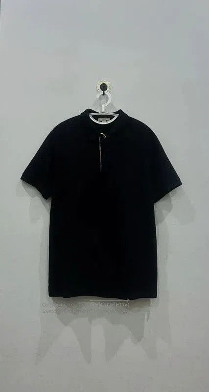 Burberry Burberry Black Cotton Men's Polo Shirt. Size US S / EU 44-46 / 1 - 1 Thumbnail