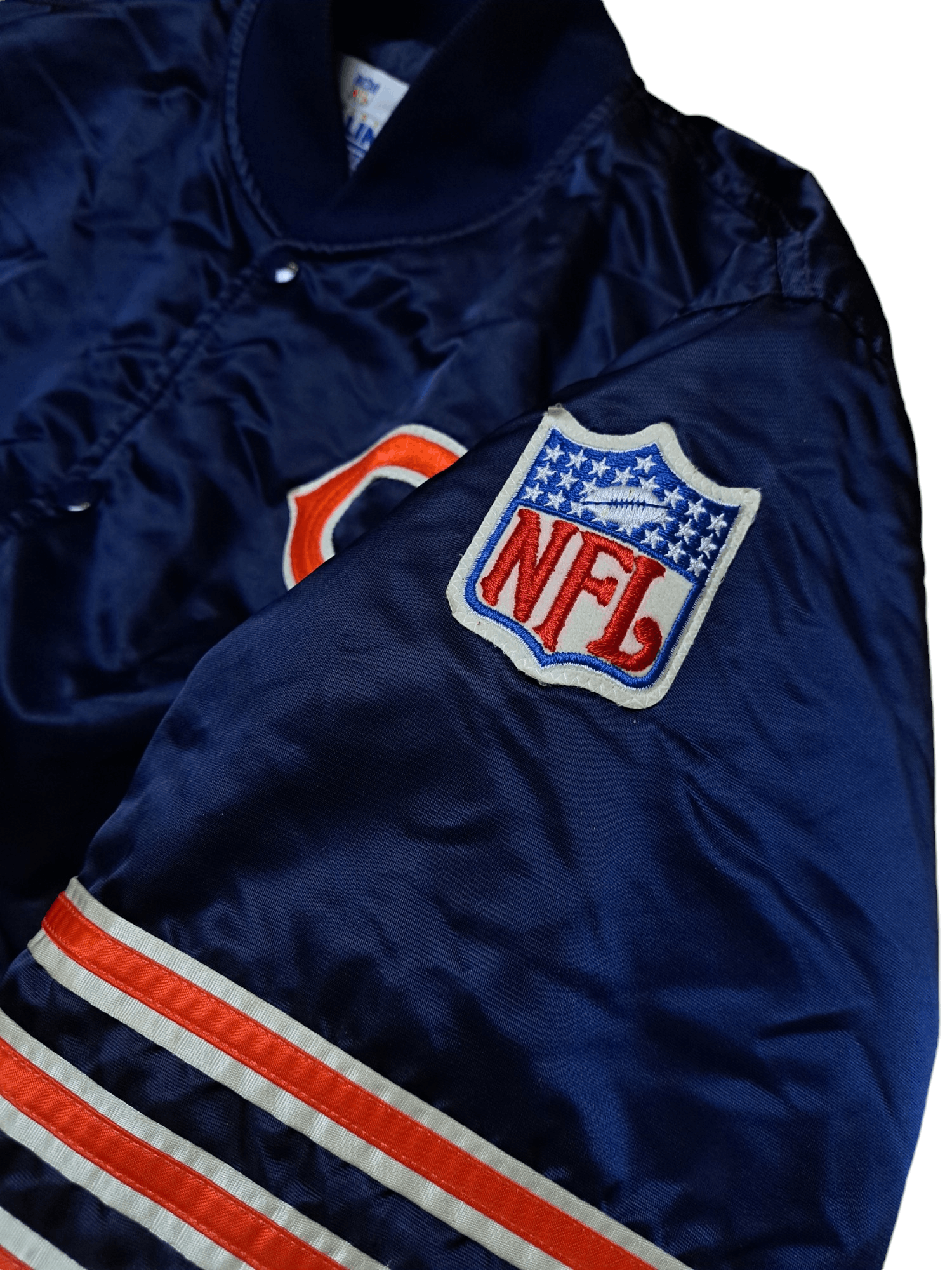 Starter VINTAGE MADE IN USA ERA STARTER PRO LINE CHIAGO BEARS BOMBER JACKET Size US XL / EU 56 / 4 - 6 Thumbnail