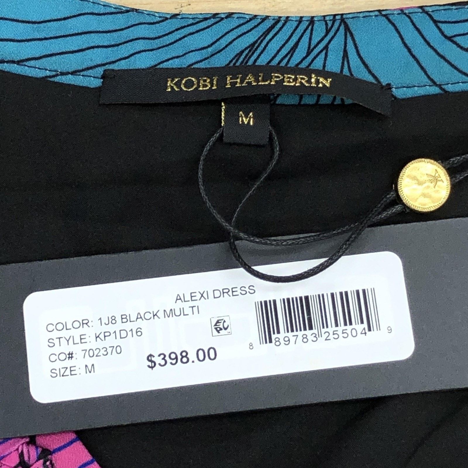 KOBI HALPERIN Kobi Halperin Dress M Black Multi Floral Alexi Long Sleeve Size M / US 6-8 / IT 42-44 - 13 Thumbnail