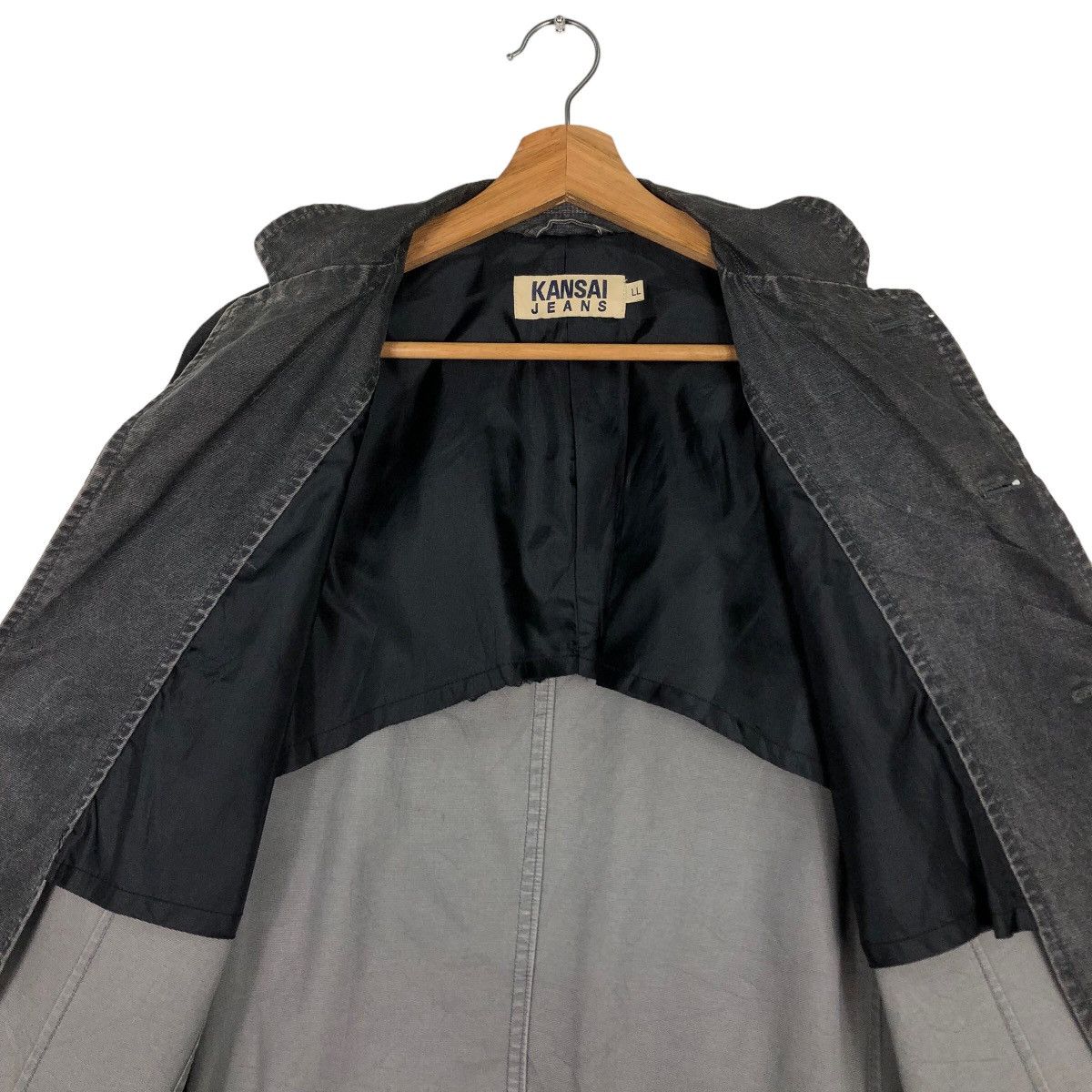 Japanese Brand 🔥90’s Vintage Chore Jacket Worker Kansai Japan Issey Miyake Size US L / EU 52-54 / 3 - 12 Thumbnail