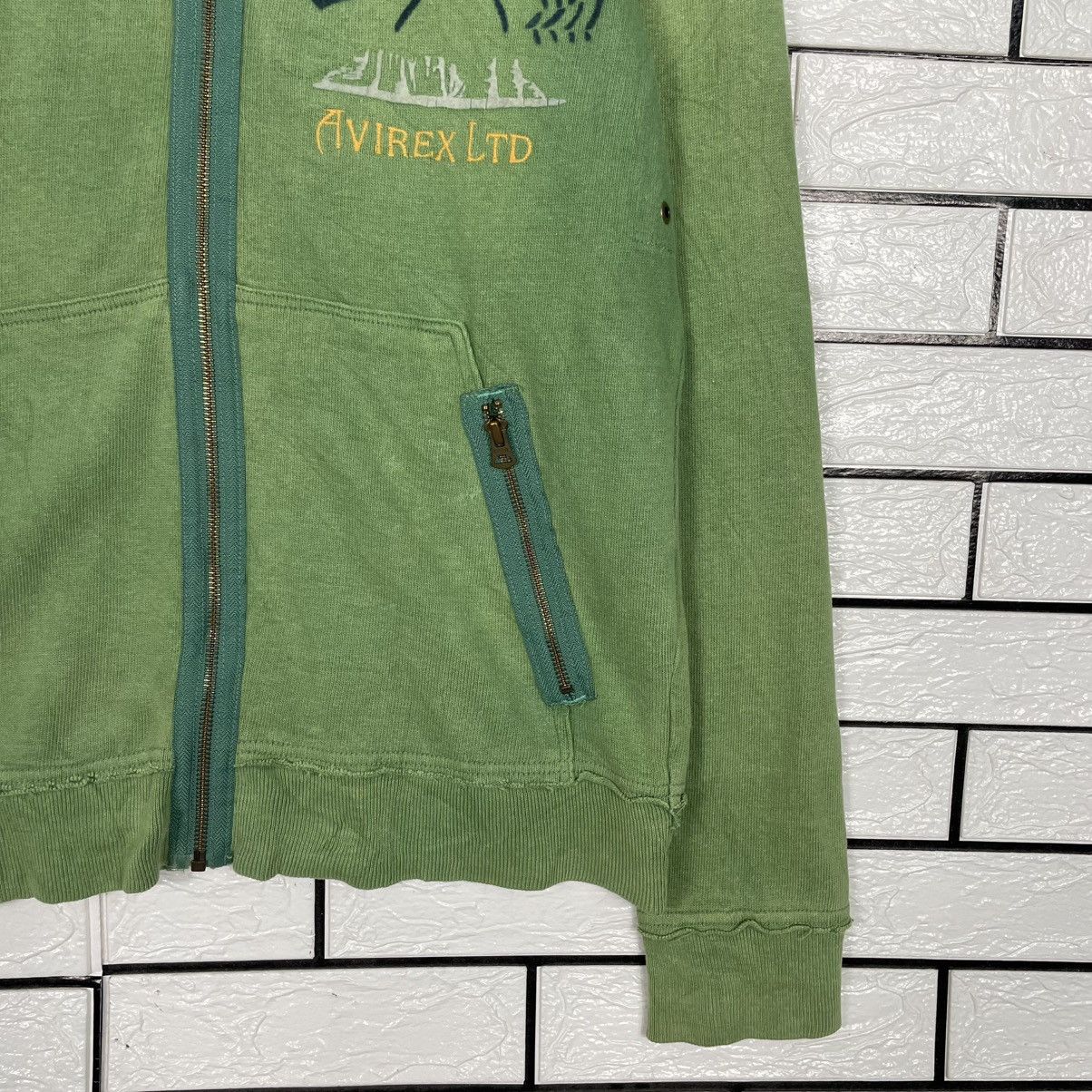 Avirex Avirex Zipper Green Hoodie Size US M / EU 48-50 / 2 - 4 Thumbnail