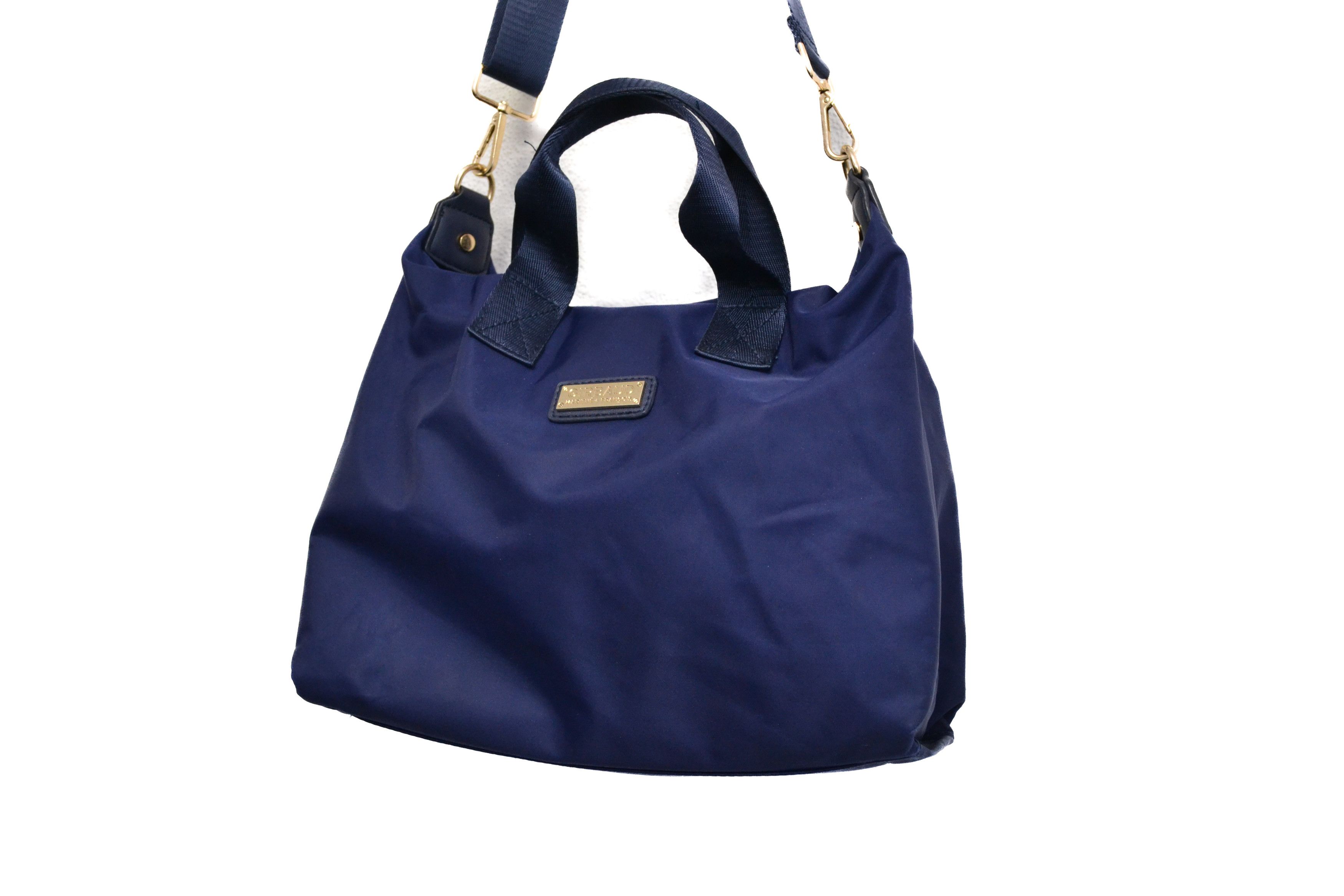 Marithe + Francois Girbaud Marithe+Francois Girbaud Designer Blue Navy Nylon Bag Size ONE SIZE - 2 Thumbnail