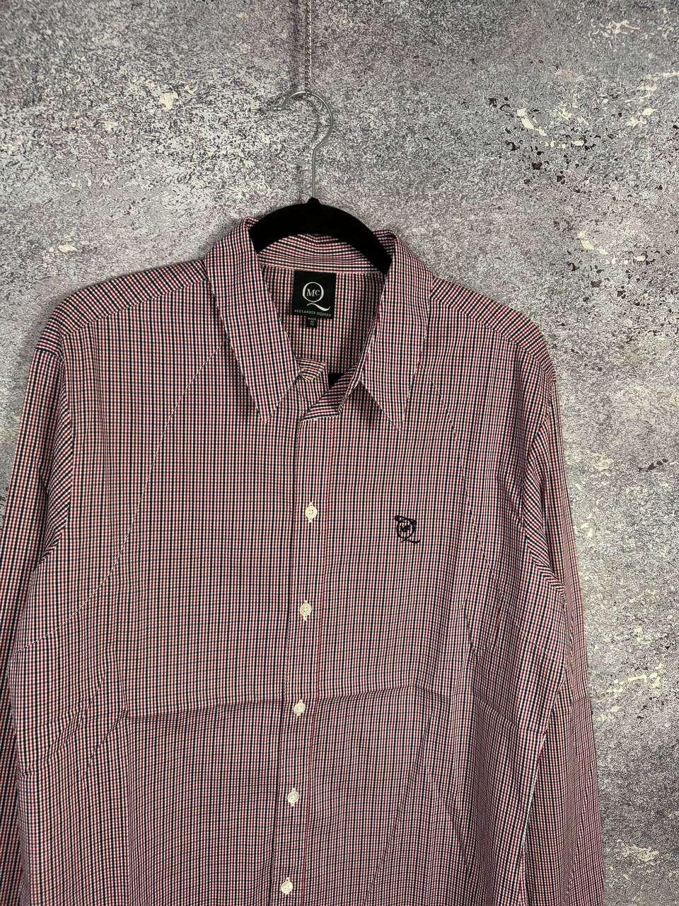 Alexander McQueen × MCQ × McQ Alexander McQueen Vintage 2008 MCQ Alexander McQueen Check Shirt Oldmoney Size US L / EU 52-54 / 3 - 2 Thumbnail