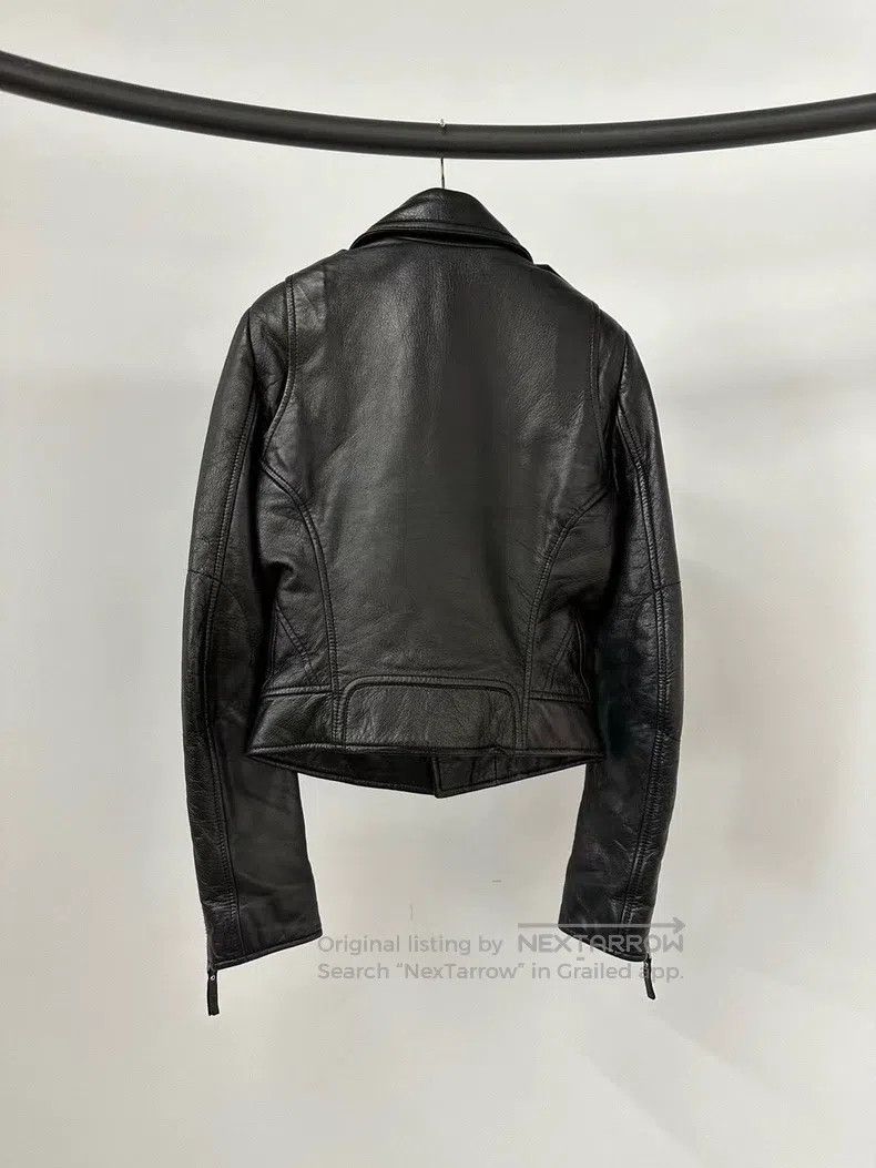 Balenciaga Balenciaga Black leather biker jacket Size XS / US 0-2 / IT 36-38 - 2 Thumbnail