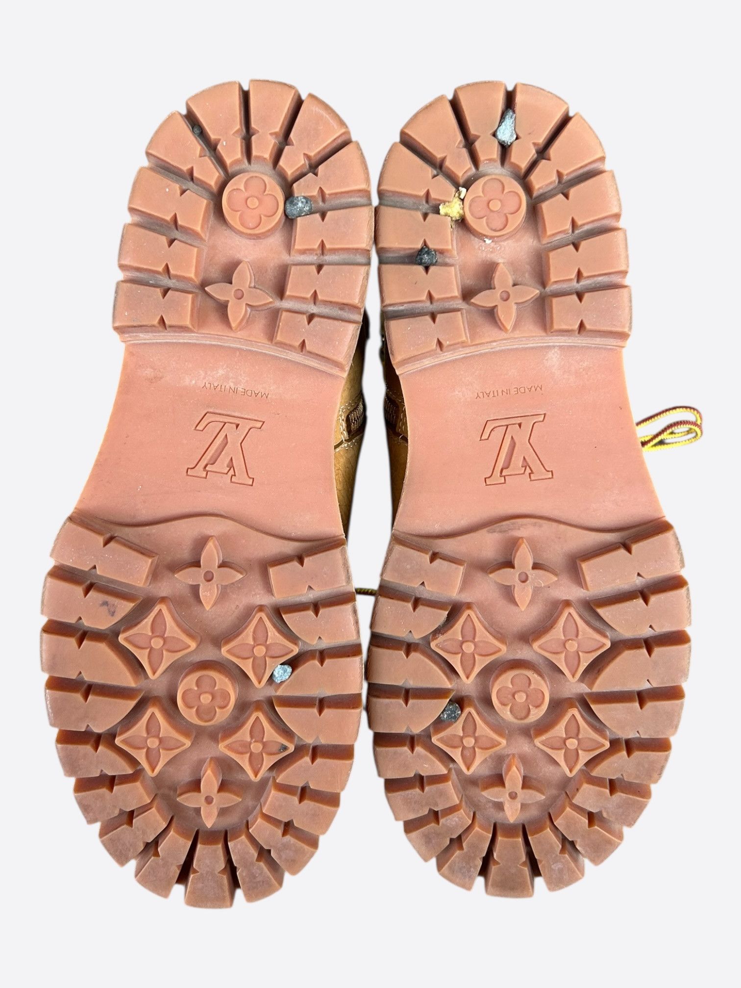 Louis Vuitton Louis Vuitton Timberland Wheat & Brown Monogram Ranger Boots Size US 9 / EU 42 - 7 Thumbnail