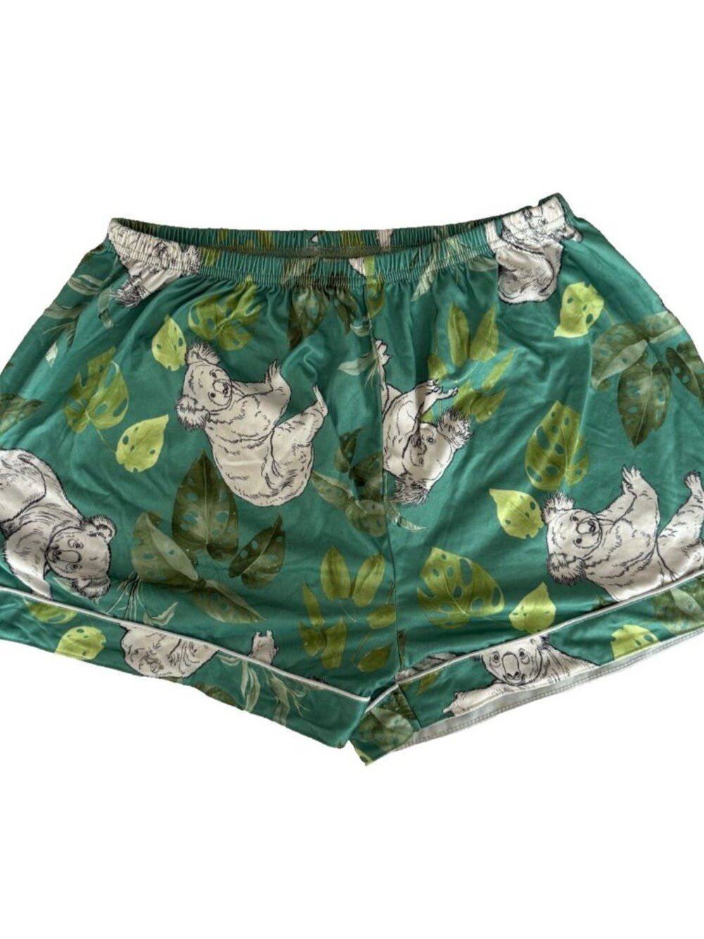 The Unbranded Brand Women’s XL Koala Pajama Set – Yellow & Green – 2 Piece Slee Size XL / US 12-14 / IT 48-50 - 5 Thumbnail