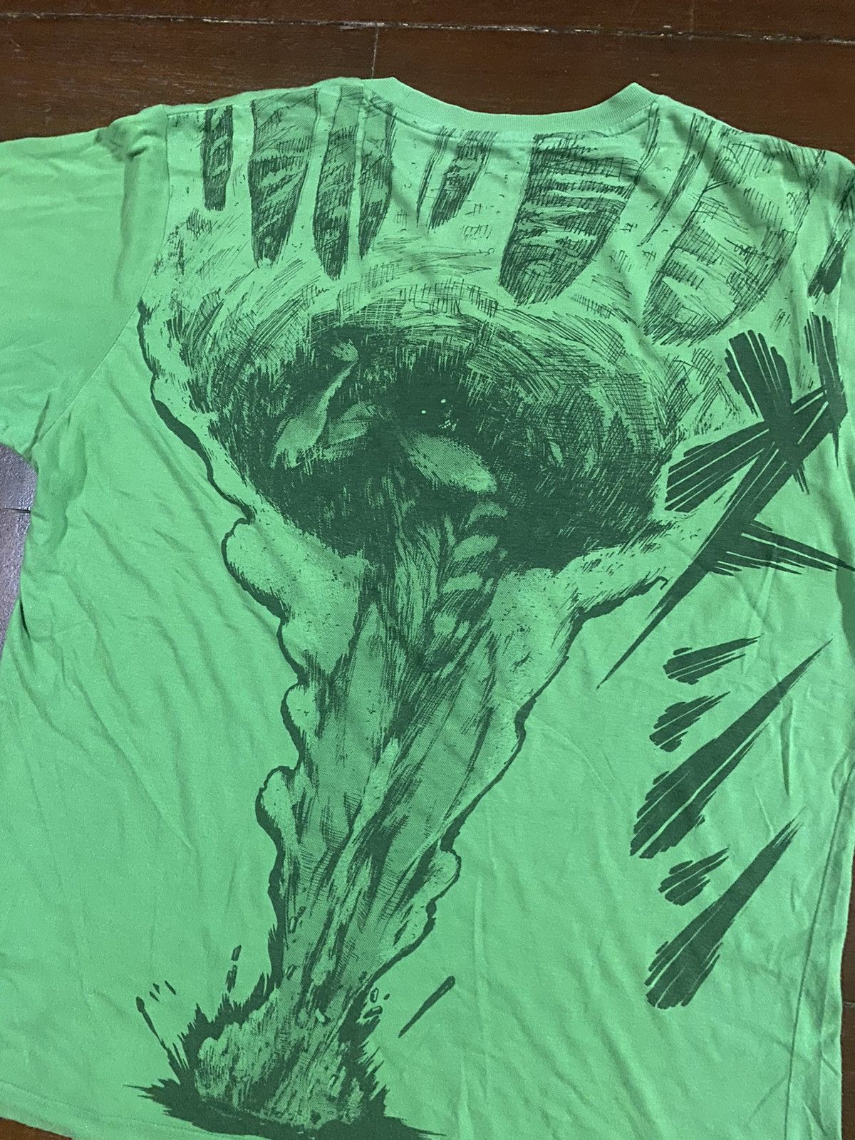 Anime × Japanese Brand × Vintage Rare anime ATTACK OF TINTAN wall tintan over print back tee Size US L / EU 52-54 / 3 - 5 Thumbnail