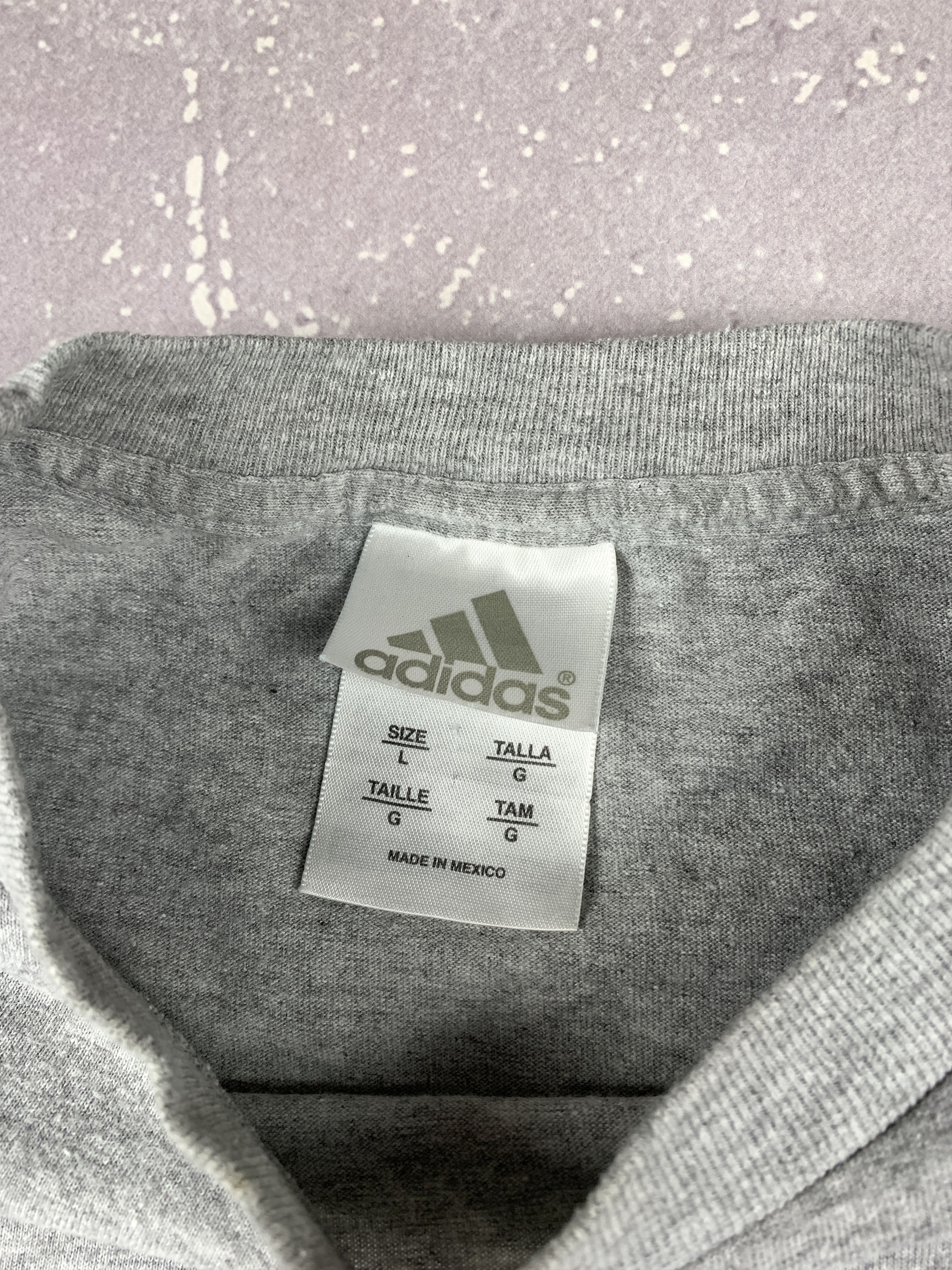 Adidas × Vintage 90s Y2K Vintage Adidas Mini Logo T Shirt Size US L / EU 52-54 / 3 - 5 Thumbnail