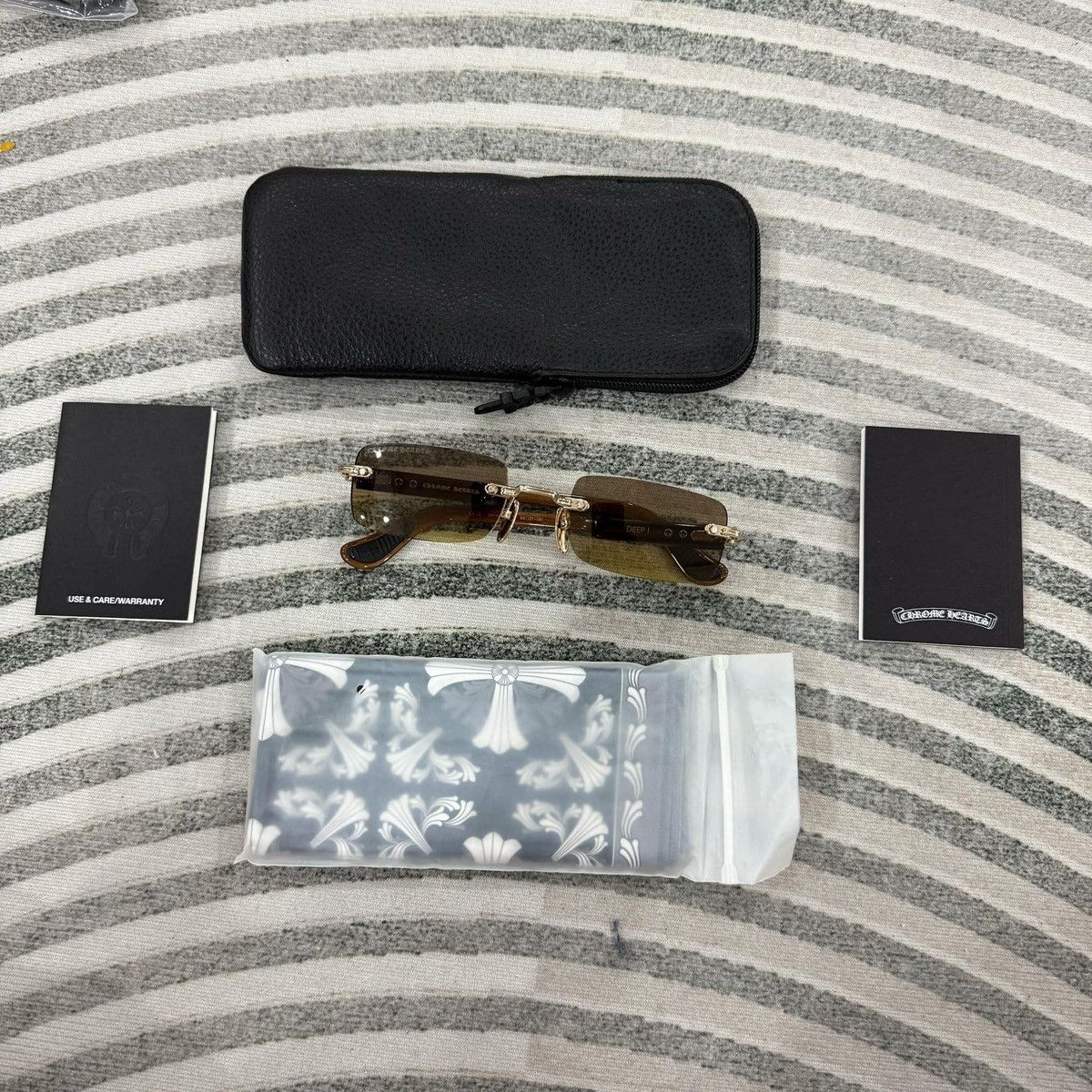 Chrome Hearts CHROME HEARTS DEEP I SUNGLASSES Size ONE SIZE - 2 Thumbnail