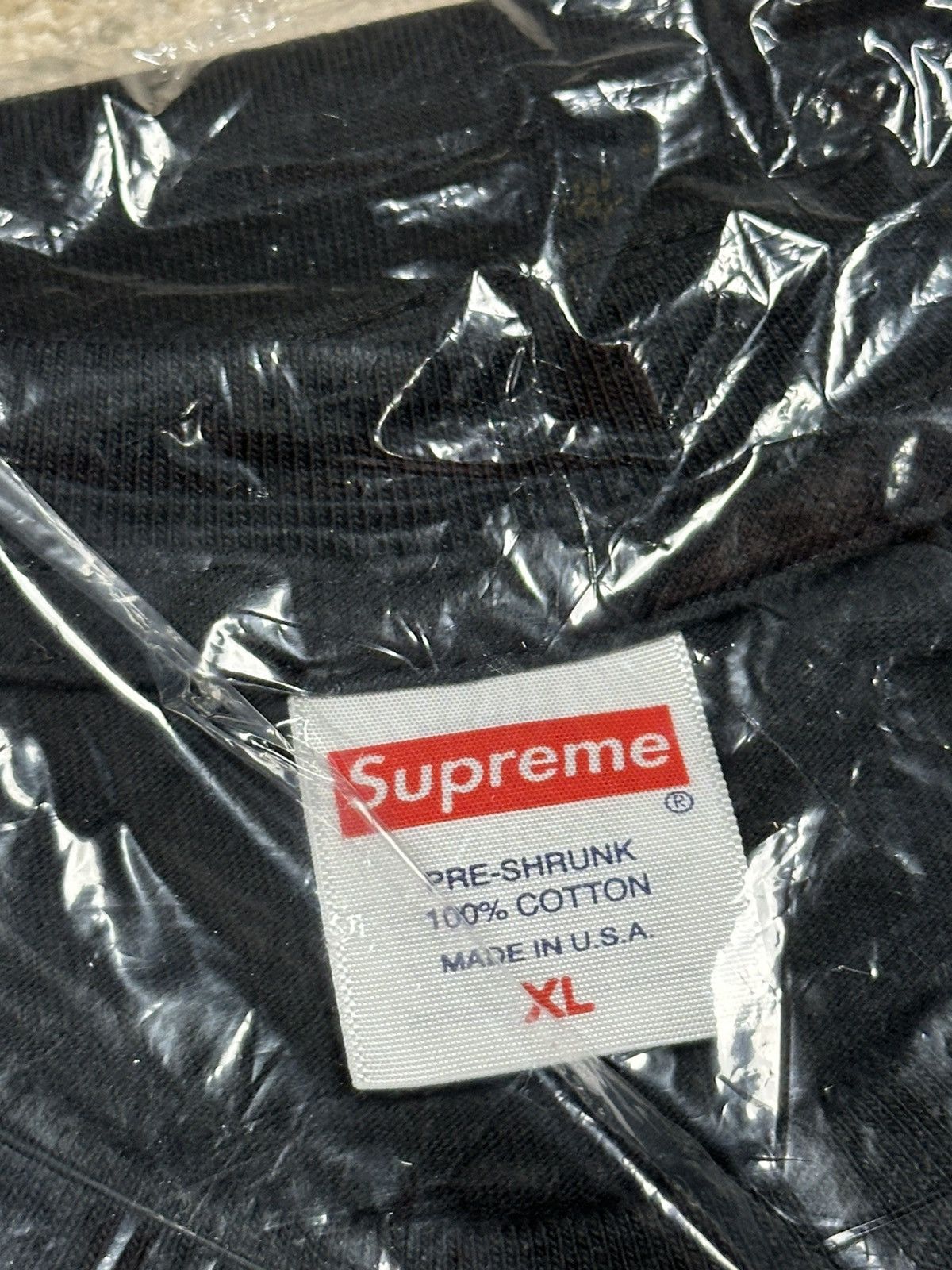 Supreme Supreme Crew 96 Tee - Black - XL - SS24 Size US XL / EU 56 / 4 - 5 Thumbnail