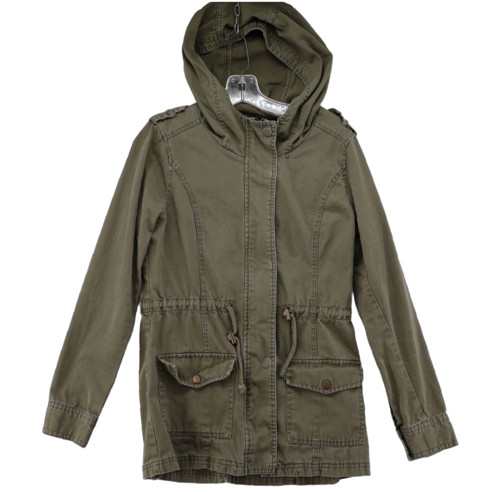 Cotton On Cotton On Field Jacket Women's Size 6 Green Light Weight Utility Military Jacket Size M / US 6-8 / IT 42-44 - 1 Thumbnail
