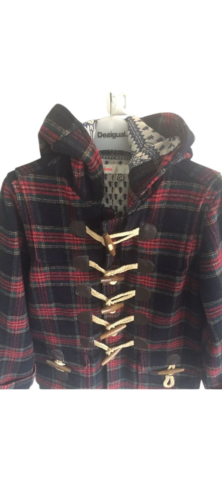 Issey Miyake Issey Miyake Ne Net Tartan Duffle Jacket Size US M / EU 48-50 / 2 - 4 Thumbnail