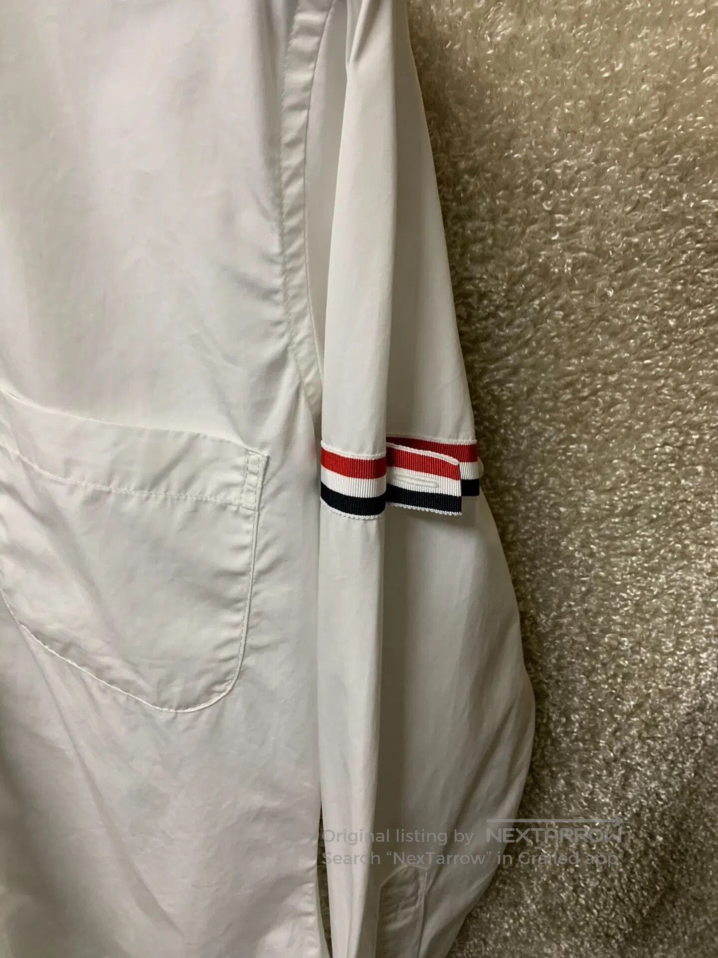 Thom Browne Thom Browne Men's White Shirt. Size US M / EU 48-50 / 2 - 4 Thumbnail