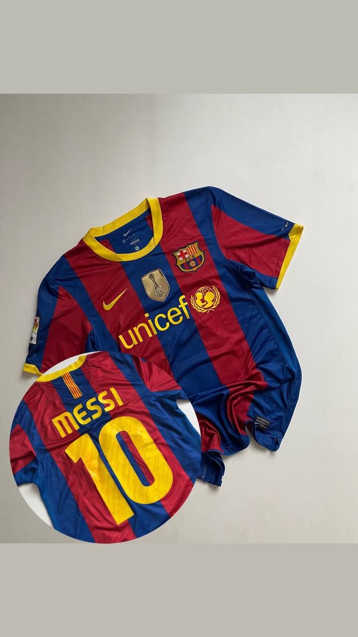 Other Rare Messi Barcelona 2010 2011 Home Soccer Jersey Shirt Size US S / EU 44-46 / 1 - 1 Thumbnail