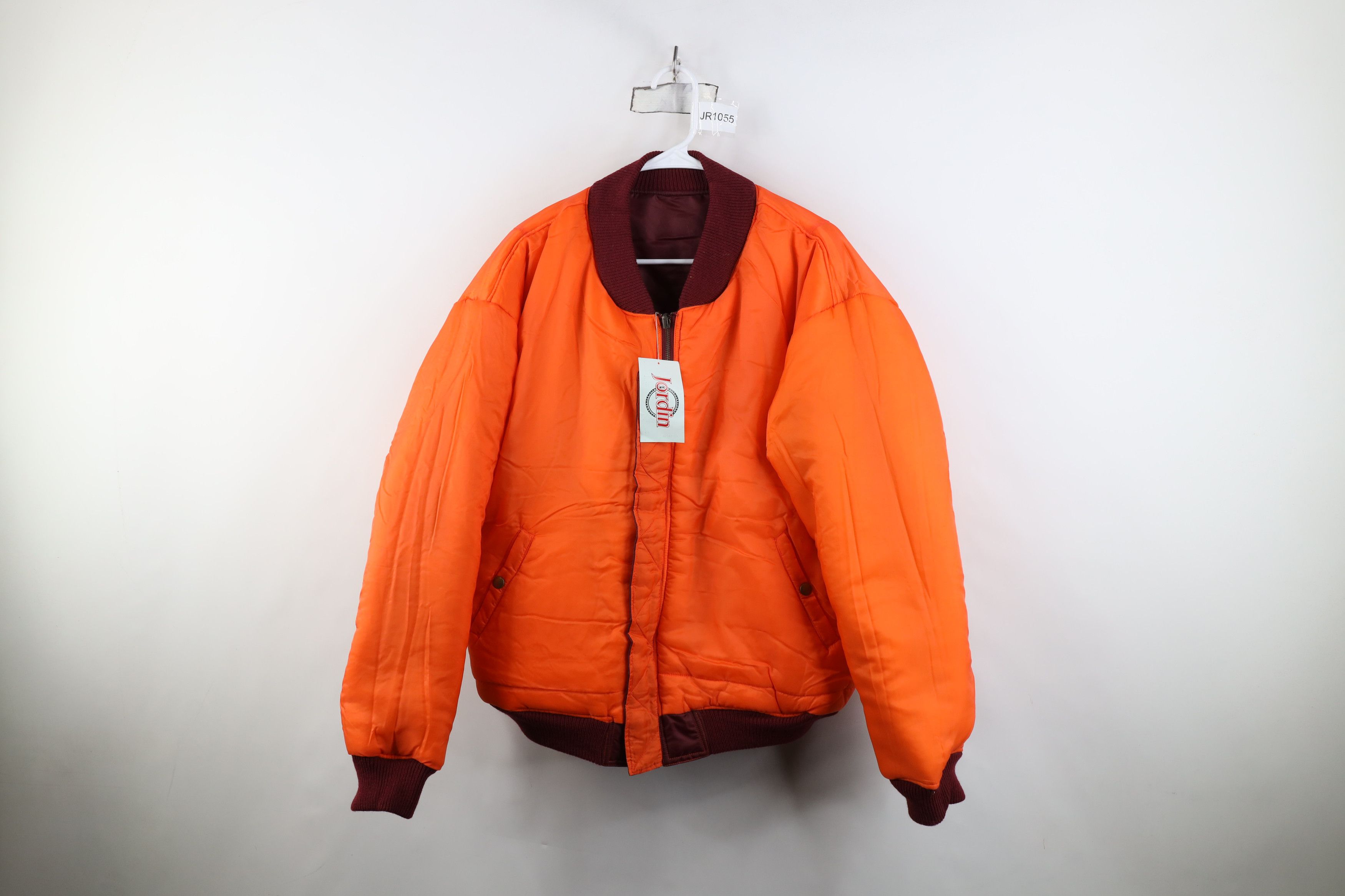 Vintage Deadstock Vintage 90s Streetwear Reversible Bomber Jacket Size US L / EU 52-54 / 3 - 12 Thumbnail