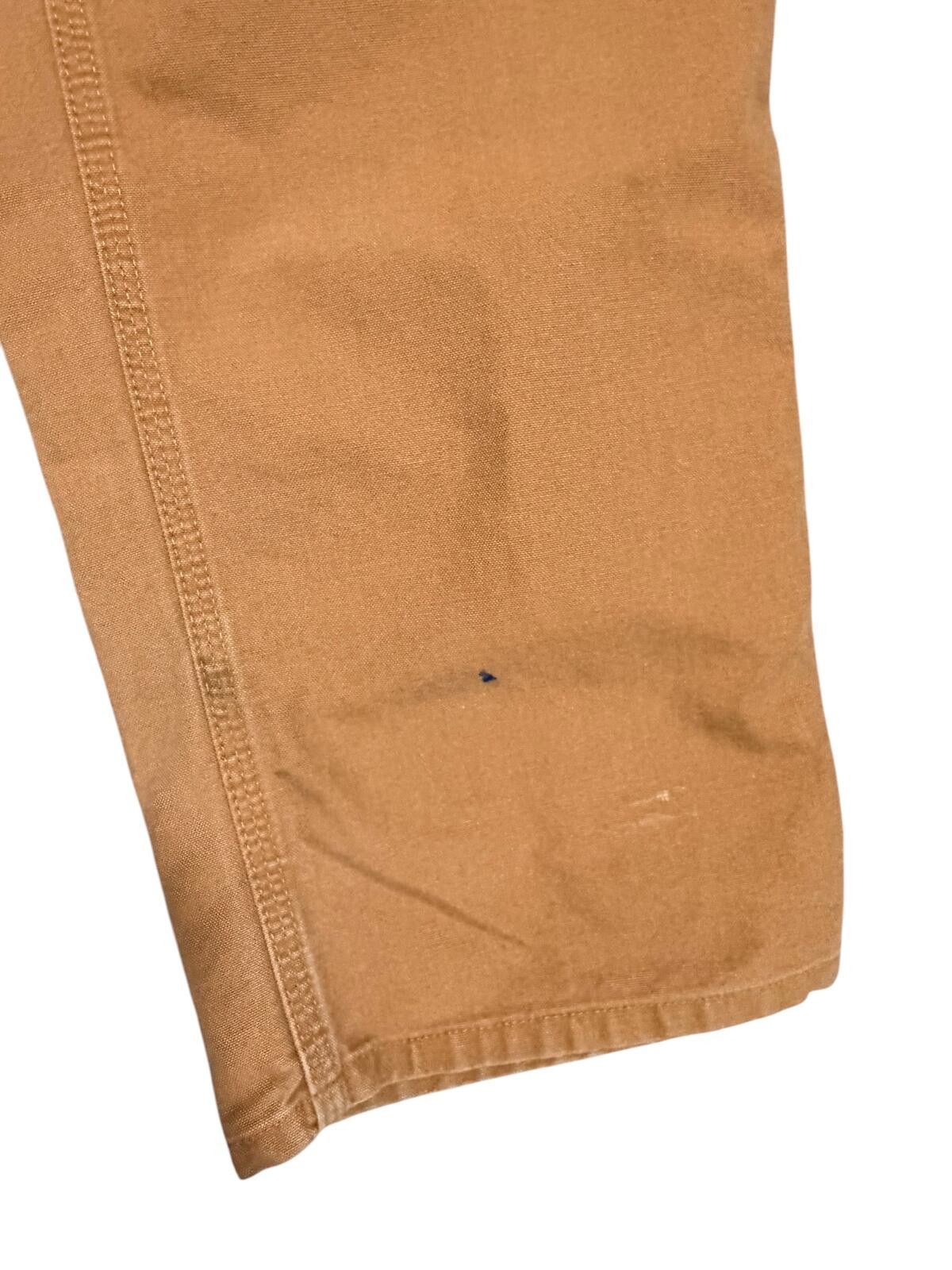 Carhartt Carhartt Dungaree Fit Canvas Work Pants Mens 42x32 Size US 42 / EU 58 - 7 Thumbnail
