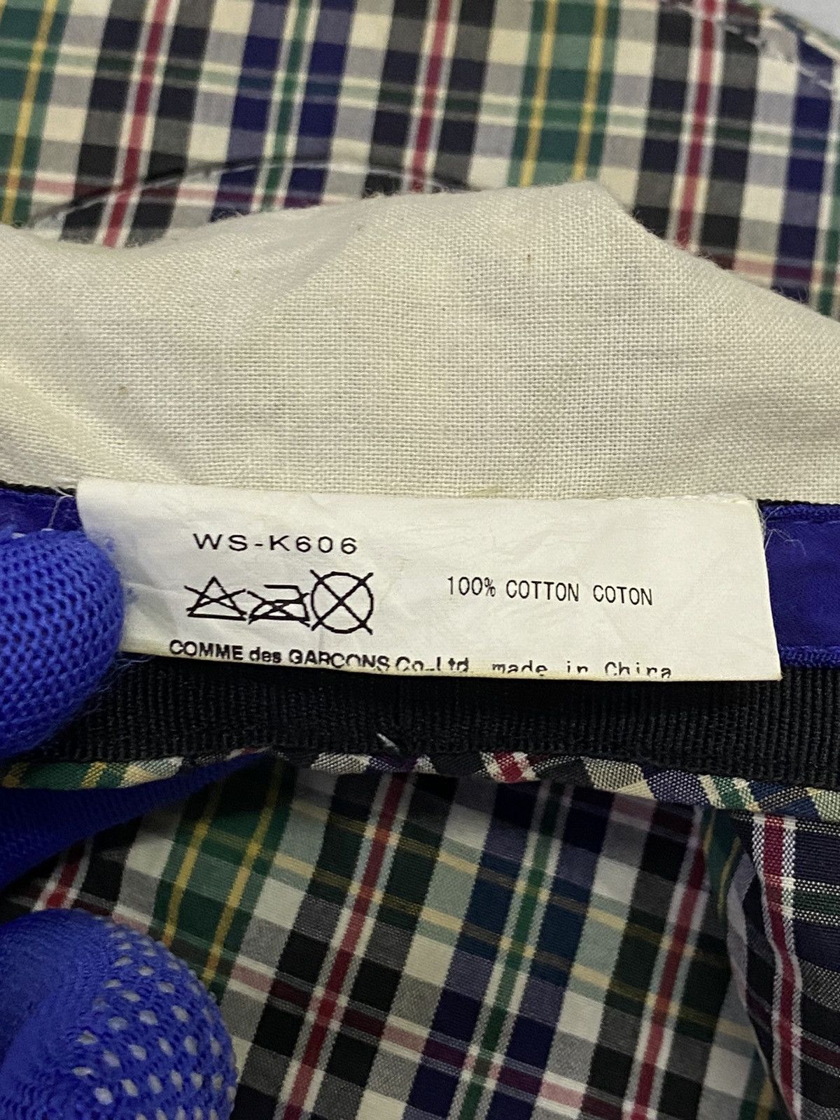 Comme des Garcons Rare🔥Junya Watanabe X Kangol Checkered Pattern Baretta Hat Size ONE SIZE - 9 Thumbnail