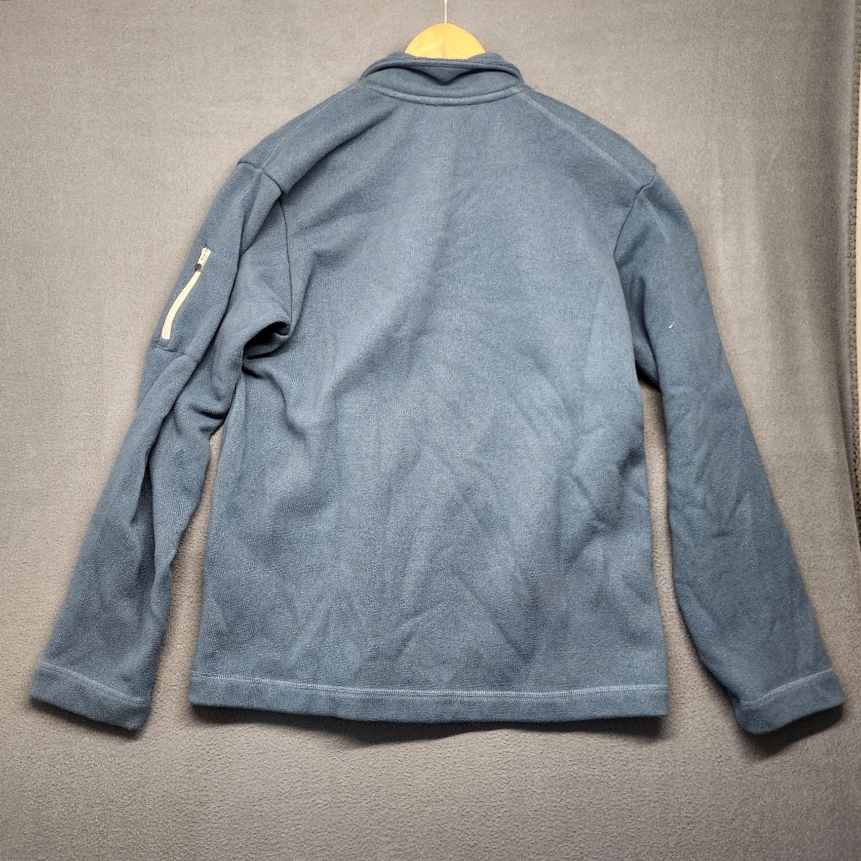 Merrell Merrell Polartec Fleece Pullover Mens Large Blue Jacket Outdoor Hiking Gorpcore Size US L / EU 52-54 / 3 - 2 Thumbnail