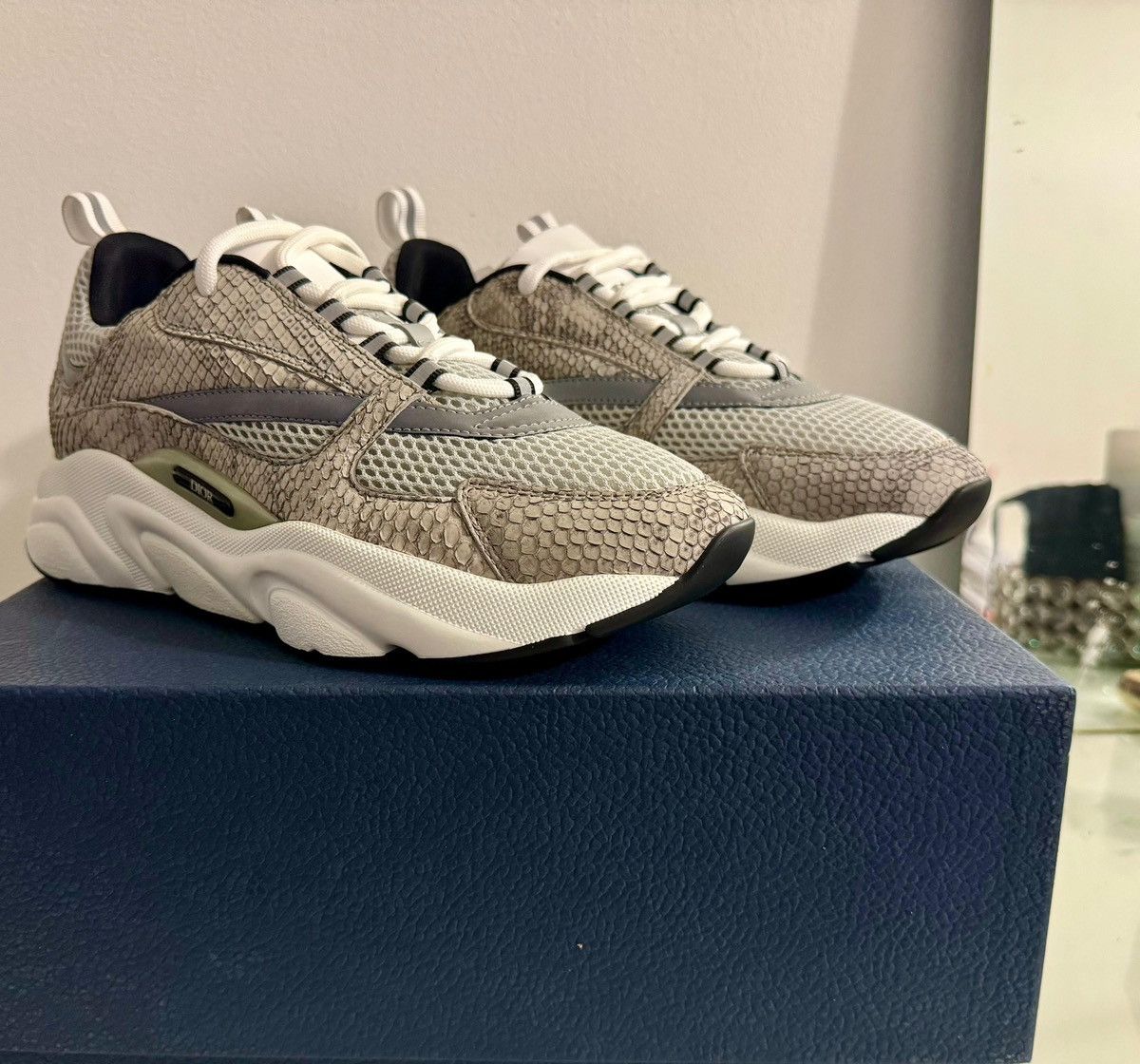 Dior B22 PHYTON MESH GREY Size US 9.5 / EU 42-43 - 5 Thumbnail