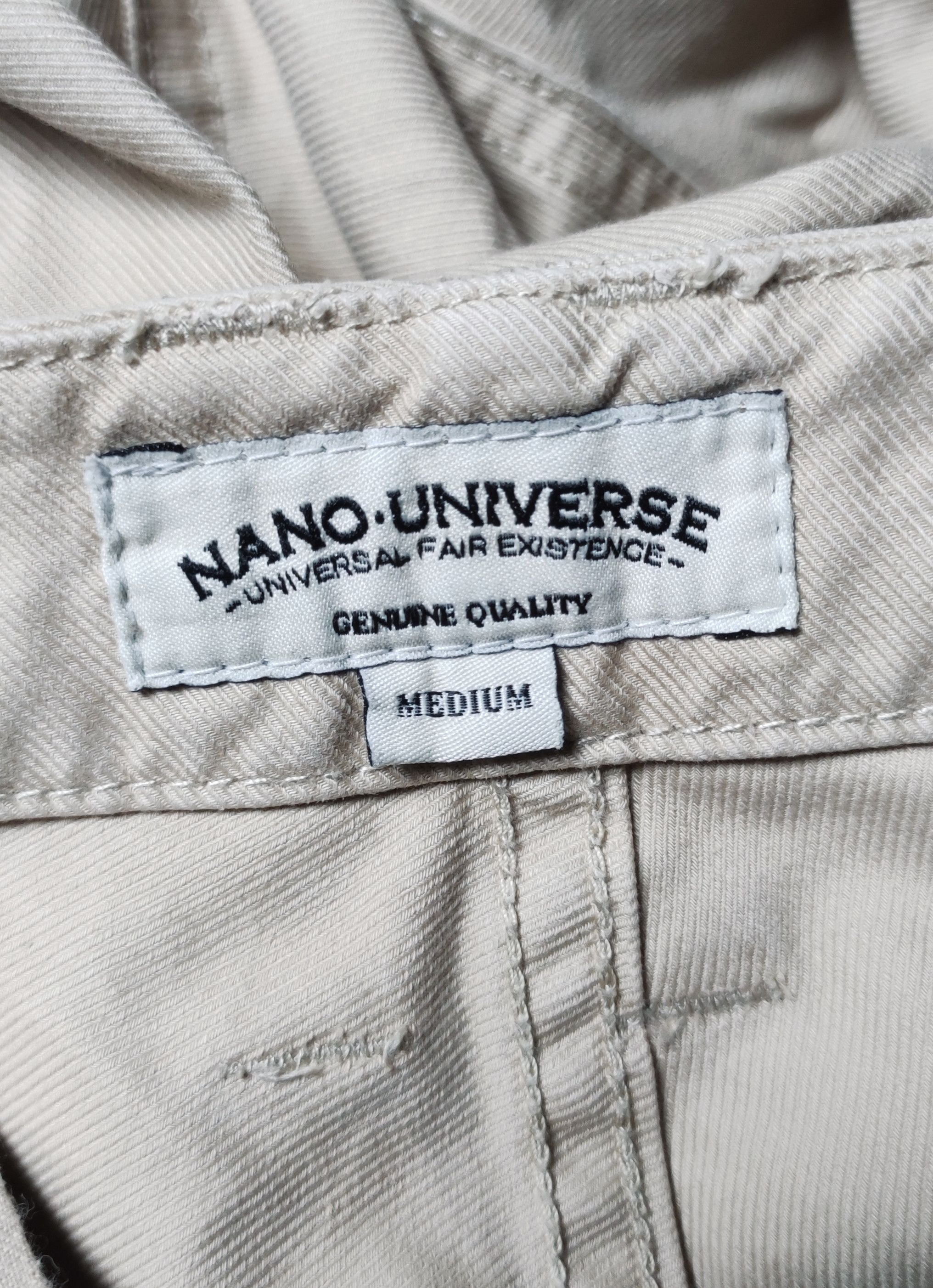 Other Nano Universe Drop Crotch Multipocket Cargo 3/4 Pants Size US 32 / EU 48 - 5 Thumbnail