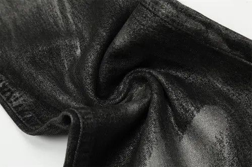 VIBE Punk men's ink-splashed dirty loose straight jeans Size US 32 / EU 48 - 5 Thumbnail