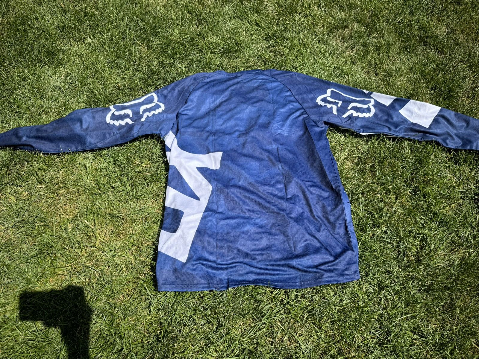 Fox Racing Navy Blue Fox Racing Jersey Size US XXL / EU 58 / 5 - 2 Thumbnail