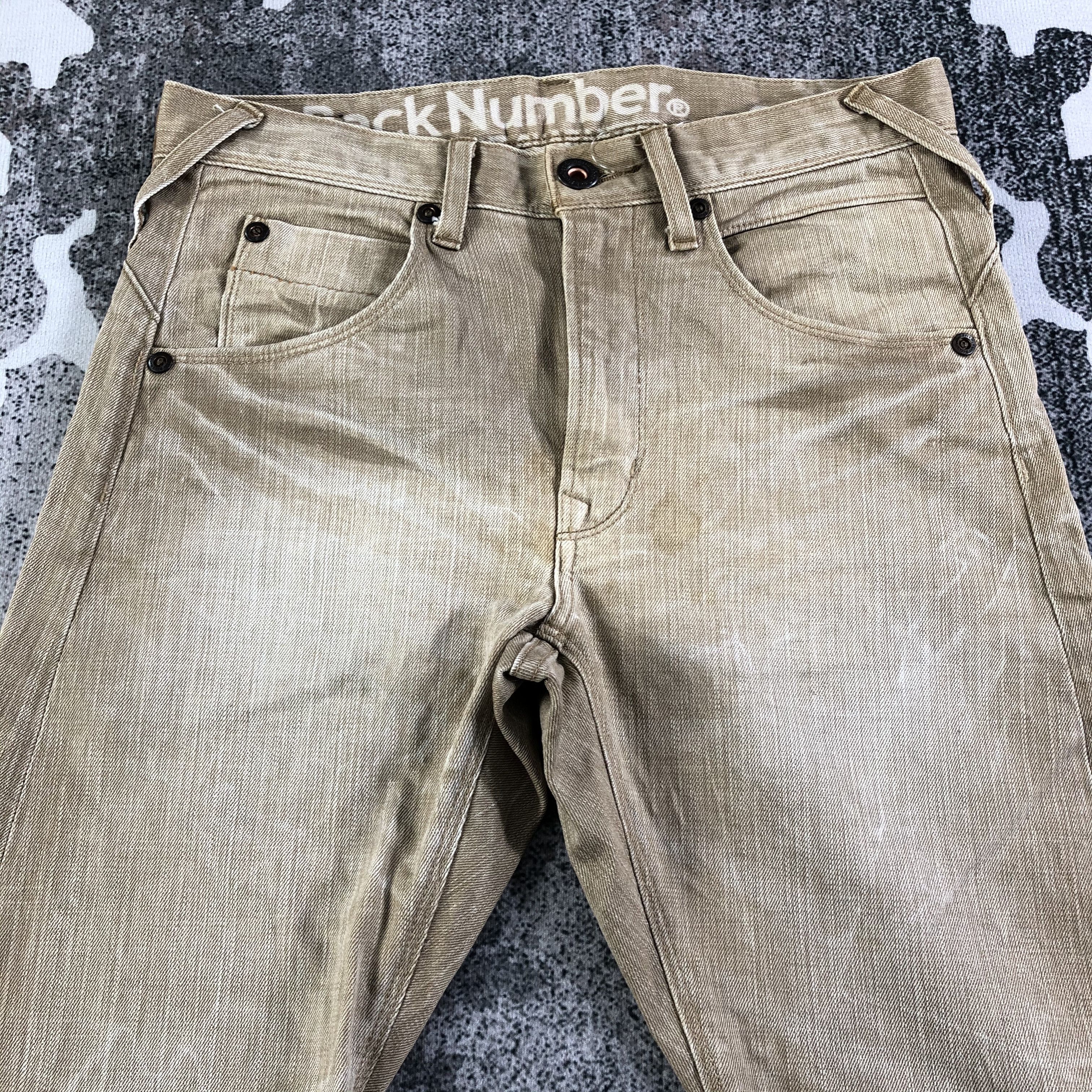 Japanese Brand Vintage Japanese Brand Back Number Faded Brown Jeans KJ1979 Size US 28 / EU 44 - 3 Thumbnail