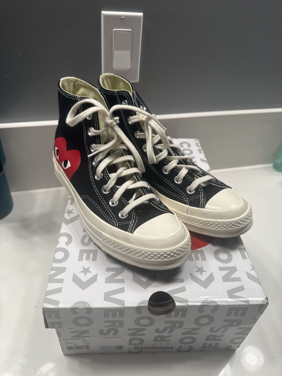 CDG Converse | Comme des Garcons Clothing for Men | Grailed