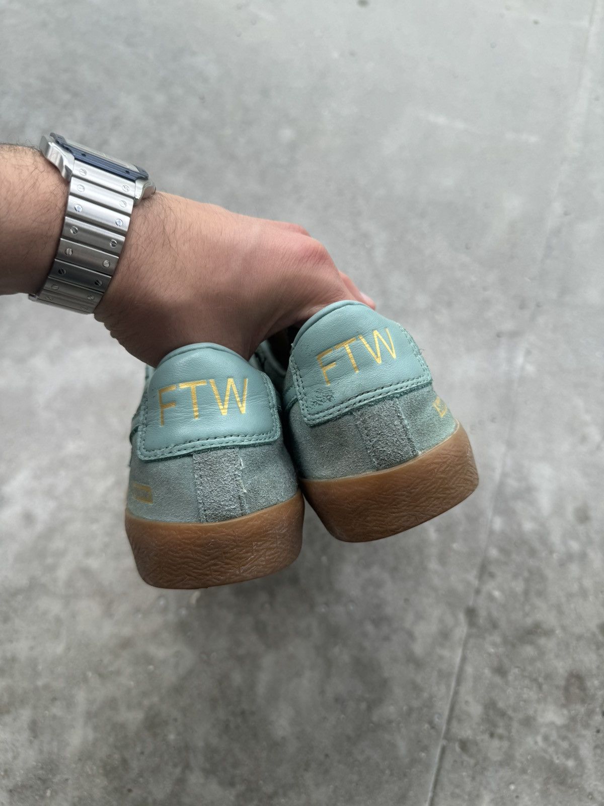 Nike × Supreme Nike Sb X Supreme FTW Blazer Sneakers Hype skateboarding Size US 8 / EU 41 - 4 Thumbnail