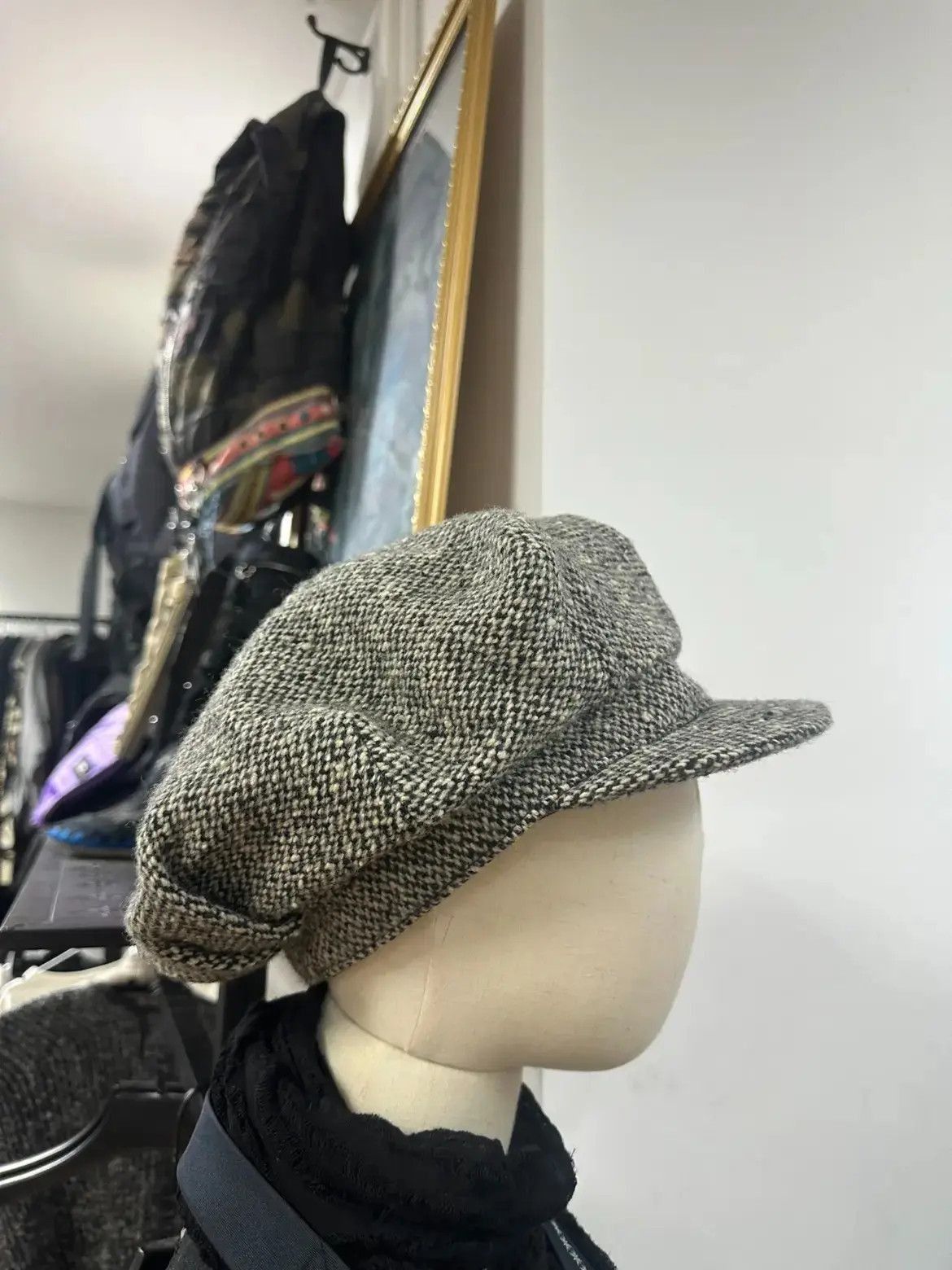 Yohji Yamamoto Yohji Yamamoto Yohji Yamamoto Pour Homme 20AW Wool Hat-250 Size ONE SIZE - 9 Thumbnail