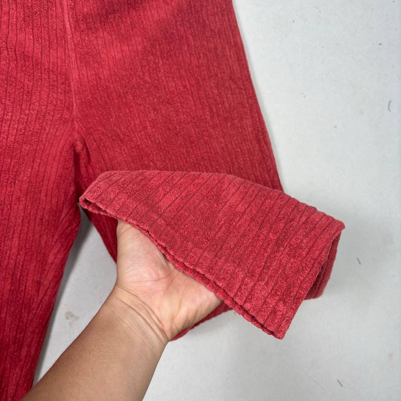 Issey Miyake Issey Miyake I.S. Brown Ribbed Knit Pants Archive 80s Size US 32 / EU 48 - 6 Thumbnail