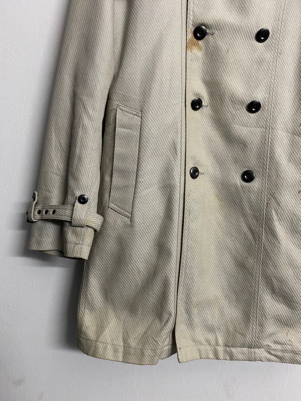 Schlussel Vintage Schlussel Adjustable Buckle Long Jacket Size US S / EU 44-46 / 1 - 8 Thumbnail