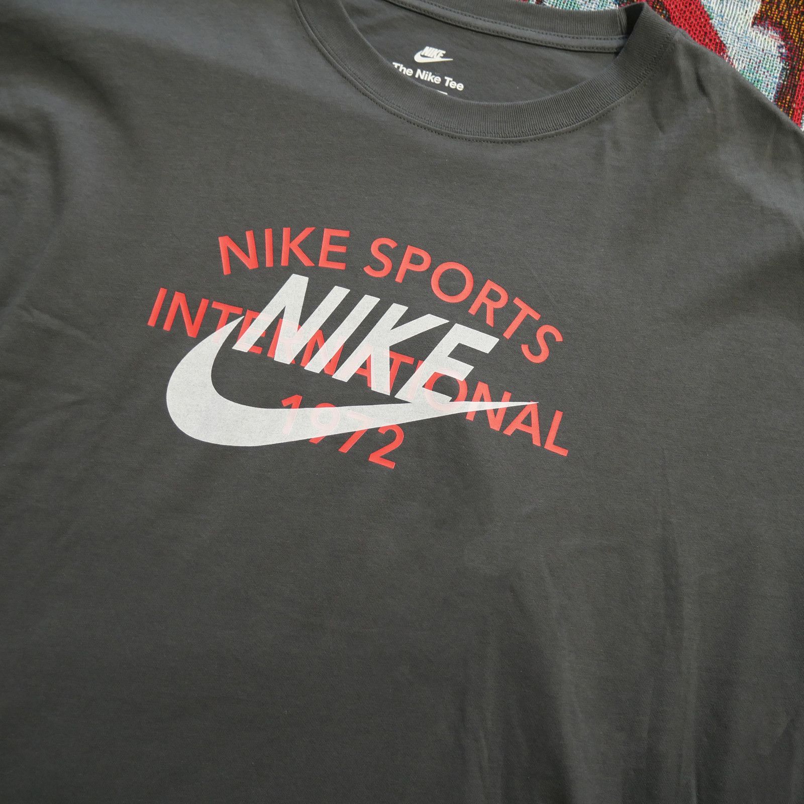 Nike Nike Sports International Sportswear Circa 50 2 Logo Tee Size US XXL / EU 58 / 5 - 2 Thumbnail