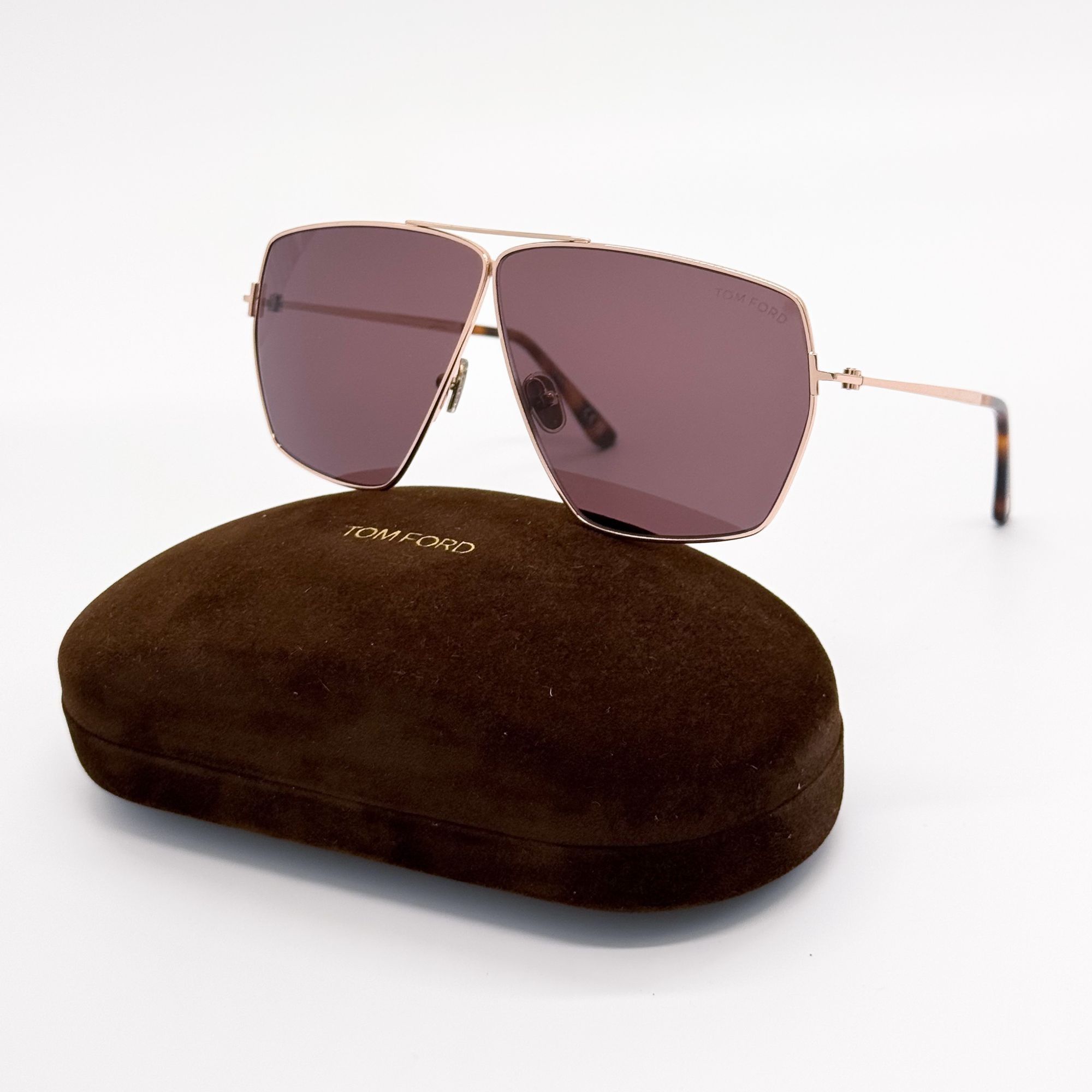 Tom Ford NEW TOM FORD SUNGLASSES TF1185 28E GOLD UNISEX FT1185 28E Size ONE SIZE - 1 Thumbnail