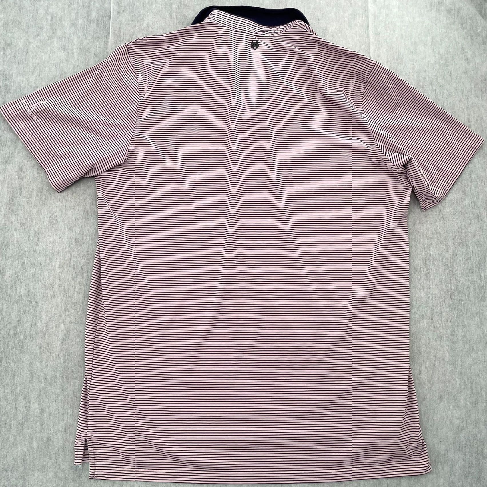 Vintage Greyson Shirt Polo XL Adult Large Extra Pink Striped Golf Mens Logo Stretch Lightweight Breathable Moisture Wicking Regular Football? Size US XL / EU 56 / 4 - 2 Thumbnail