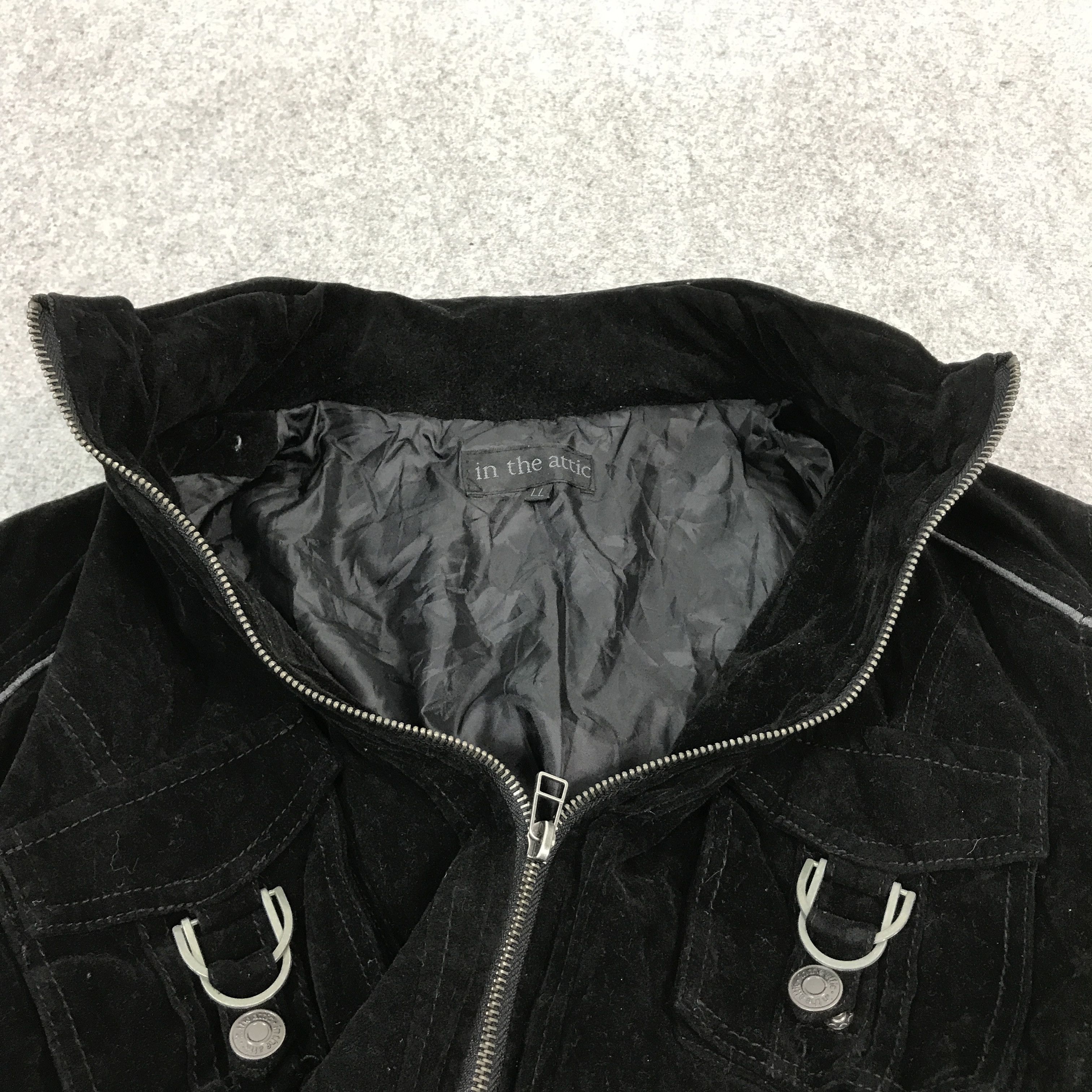 If Six Was Nine × In The Attic × Japanese Brand IN THE ATTIC JAPAN PUNK VELVET DESIGN JACKET Size US L / EU 52-54 / 3 - 7 Thumbnail