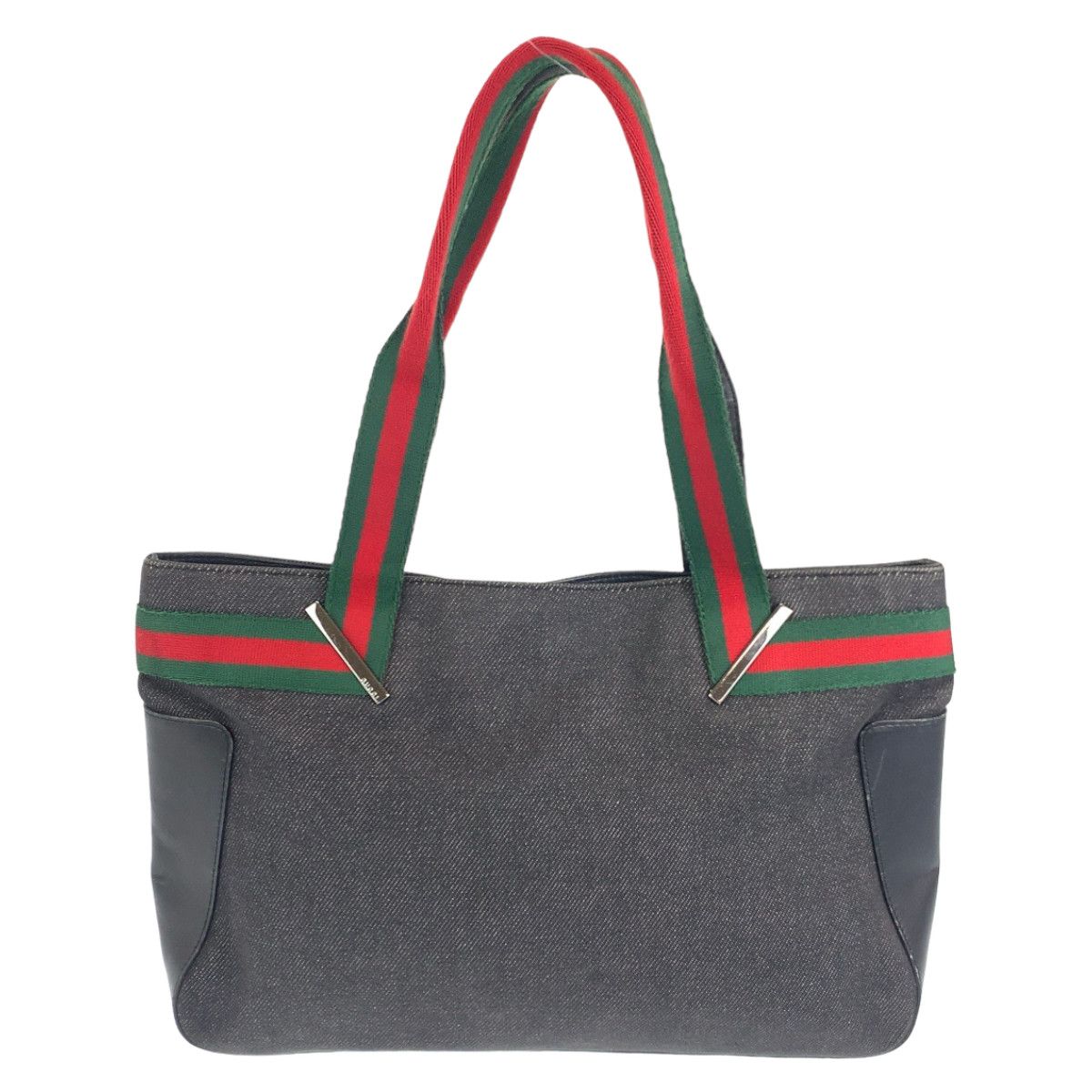 Gucci Gucci Gucci Canvas/Leather Handbag Tote 73983 Canvas Tote Bag 73983 in Very Good Condition Size ONE SIZE - 1 Thumbnail