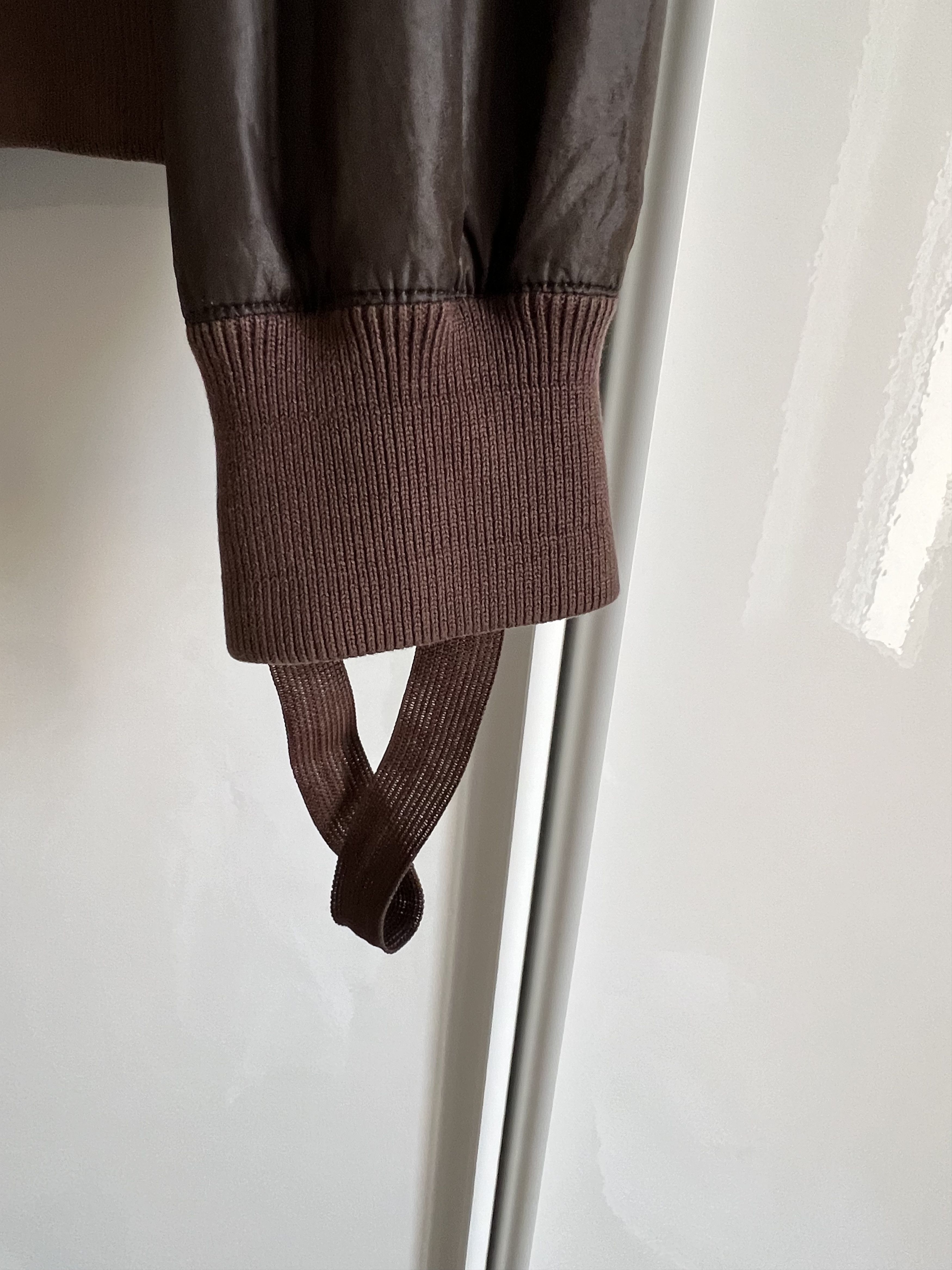 Helmut Lang HELMUT LANG satin cargo pocket bomber made in Italy Size US L / EU 52-54 / 3 - 5 Thumbnail
