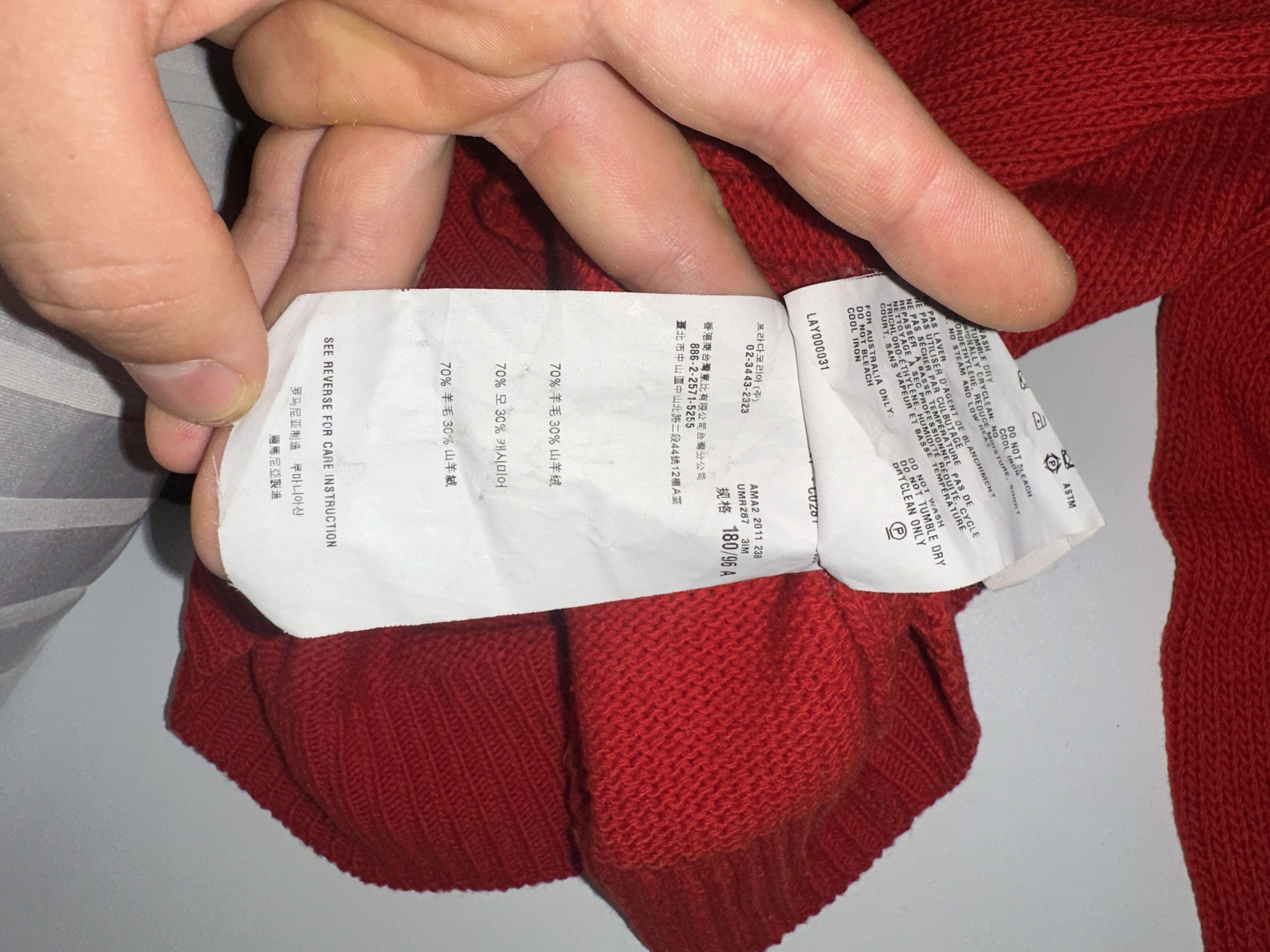 Prada Prada Milano Cashmere Hand Crafted Pullover Size 38 48 M Size US M / EU 48-50 / 2 - 7 Thumbnail